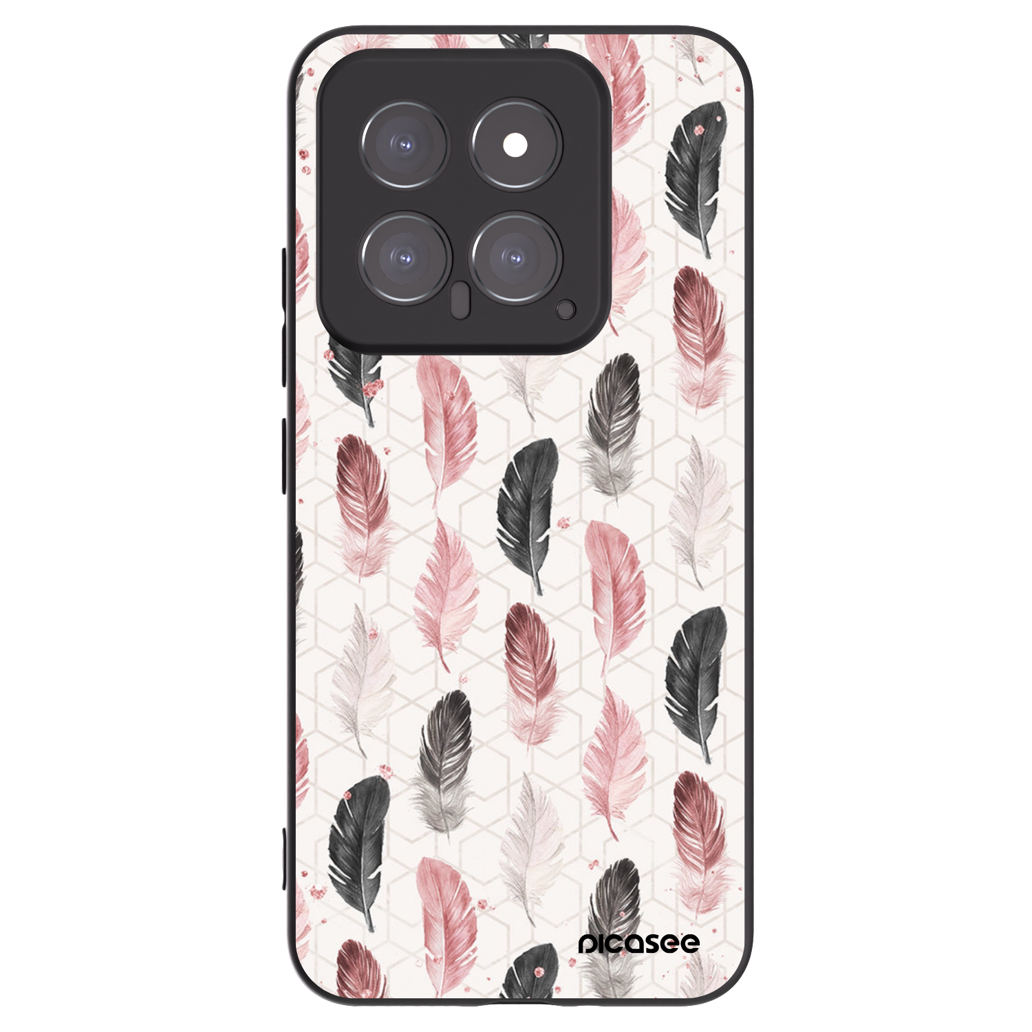 Picasee silikónový čierny obal pre Xiaomi 14 - Pírka 2