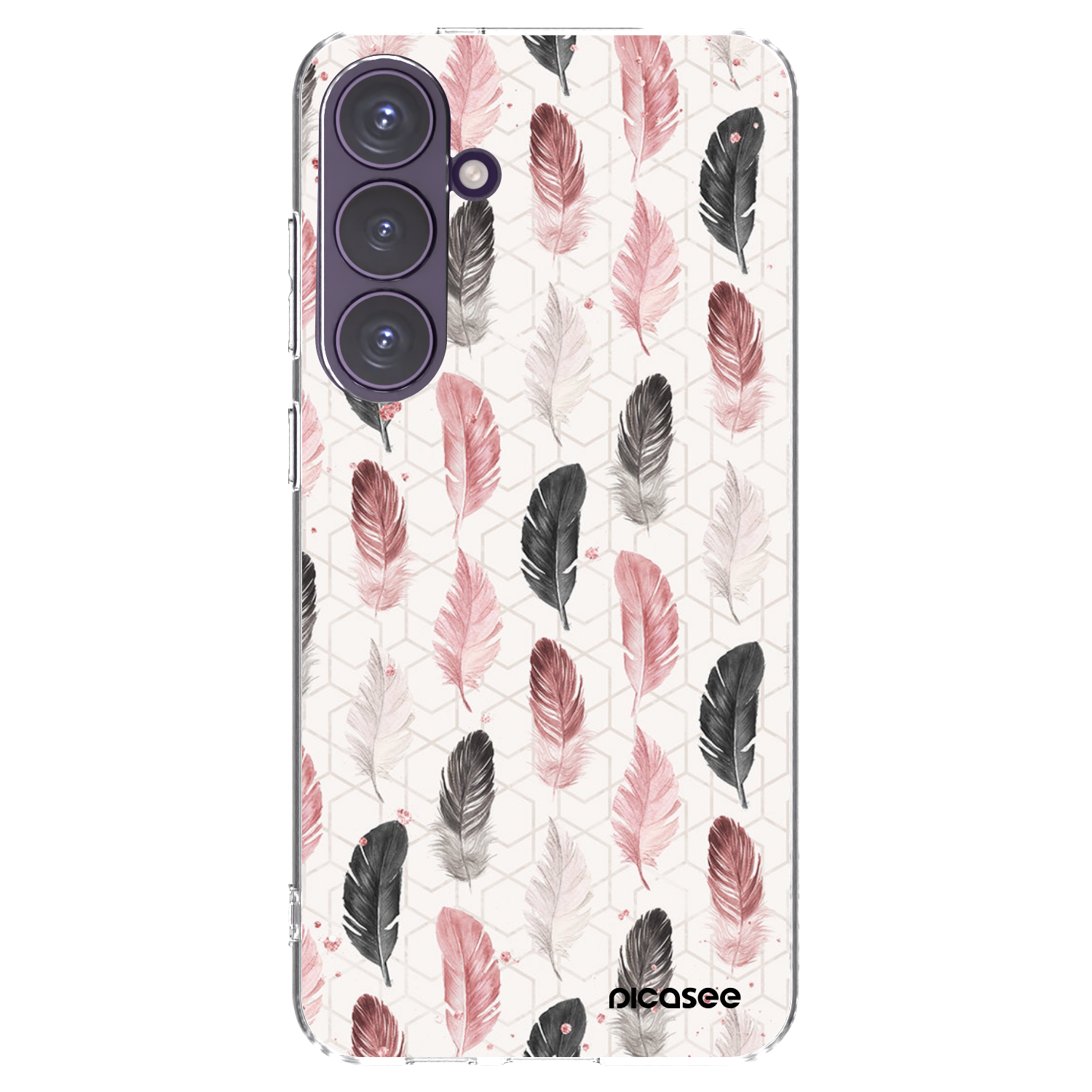 Picasee silikónový prehľadný obal pre Samsung Galaxy S24+ S926B 5G - Pírka 2