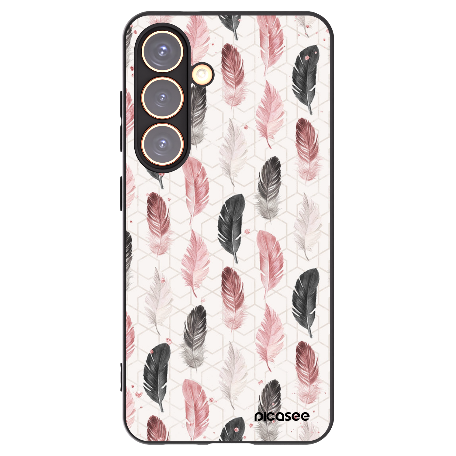 Picasee silikónový čierny obal pre Samsung Galaxy S24 S921B 5G - Pírka 2