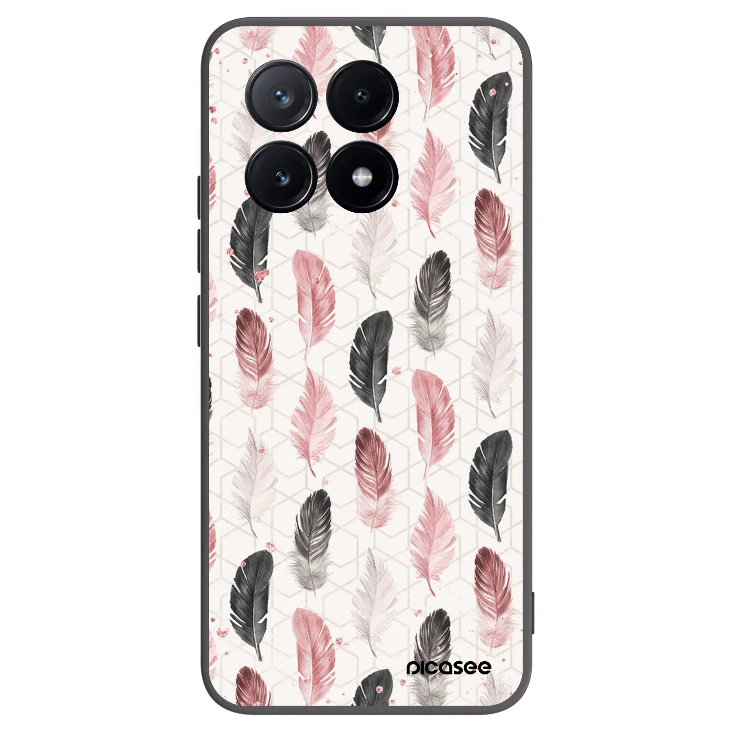 Picasee silikónový čierny obal pre Xiaomi Poco X6 Pro - Pírka 2