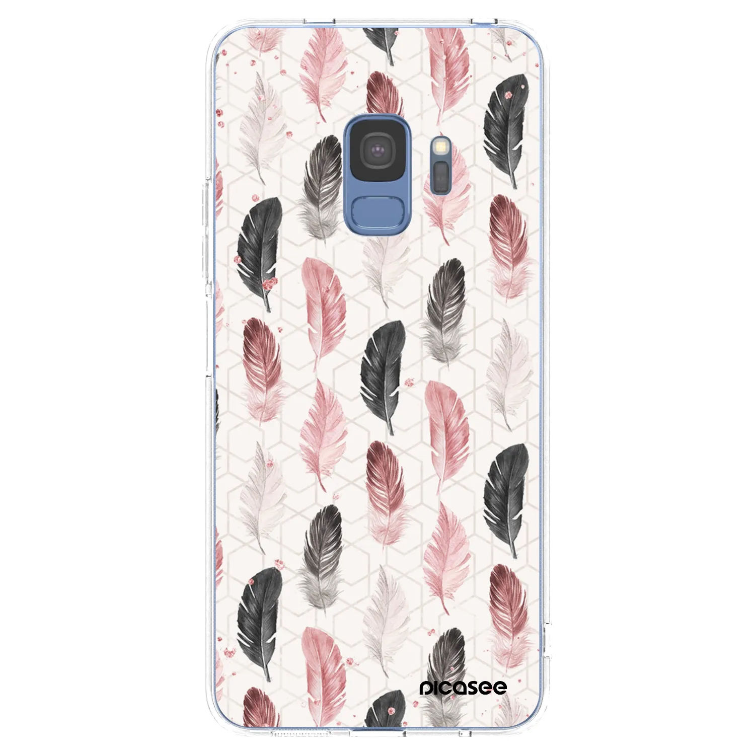 Picasee silikónový prehľadný obal pre Samsung Galaxy S9 G960F - Pírka 2