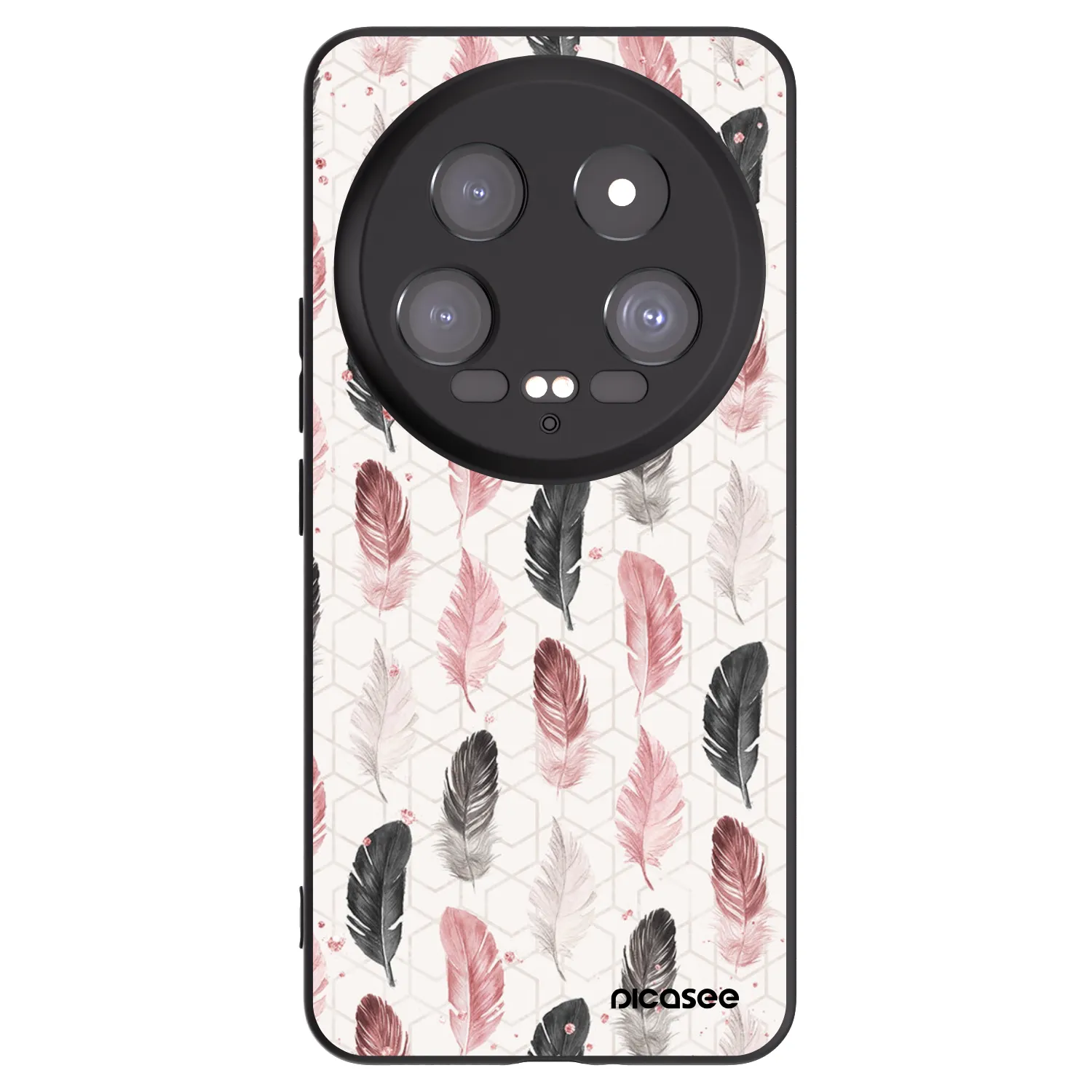 Picasee silikónový čierny obal pre Xiaomi 14 Ultra - Pírka 2