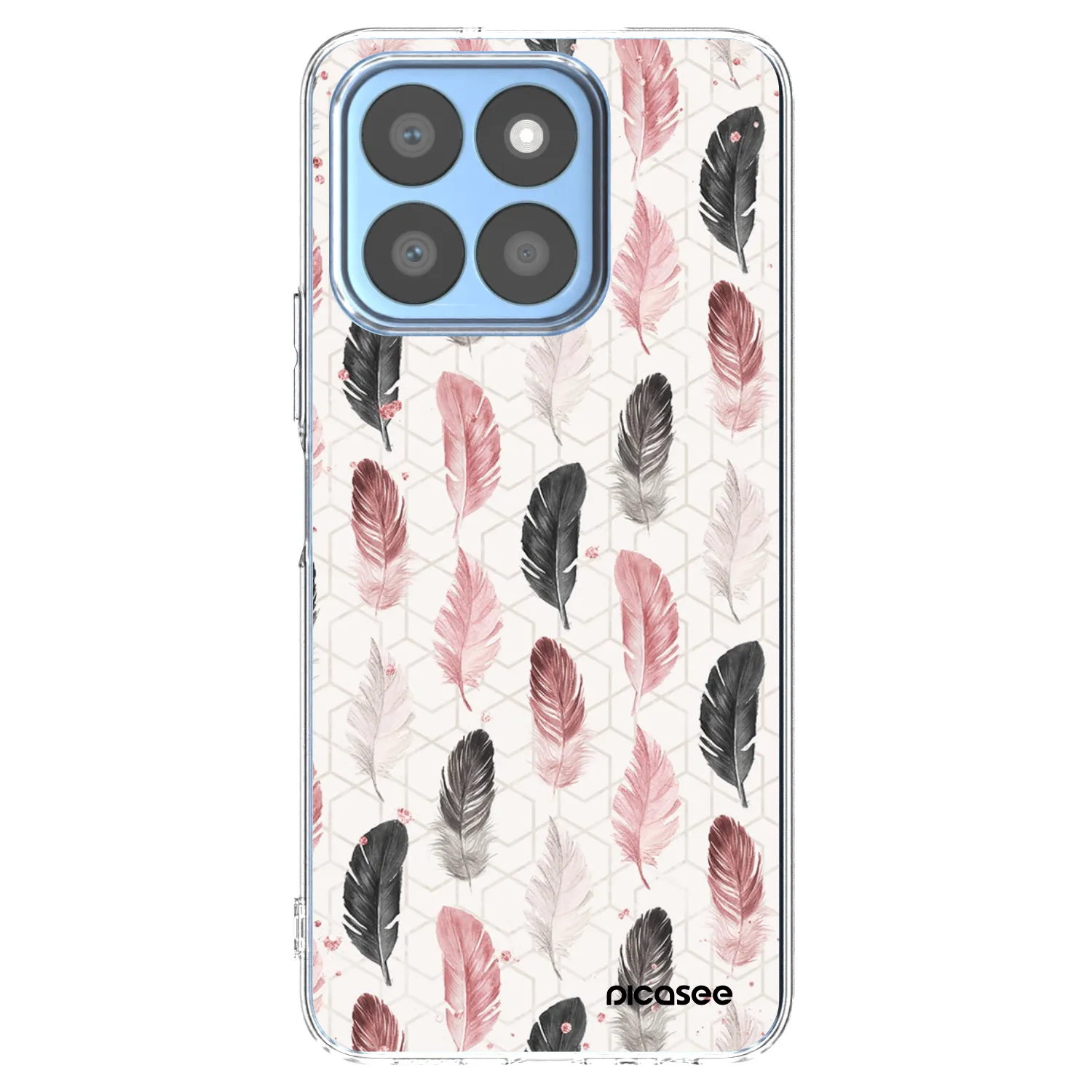 Picasee silikónový prehľadný obal pre Honor X8b - Pírka 2