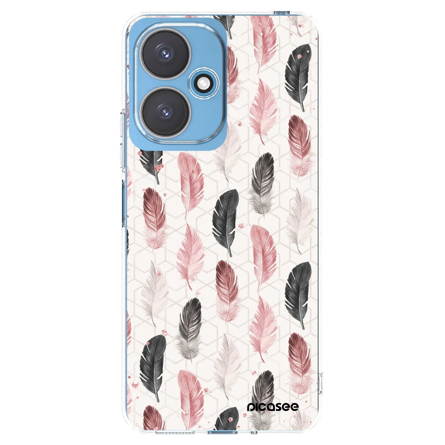 Picasee silikónový prehľadný obal pre Xiaomi Redmi 13C 5G - Pírka 2