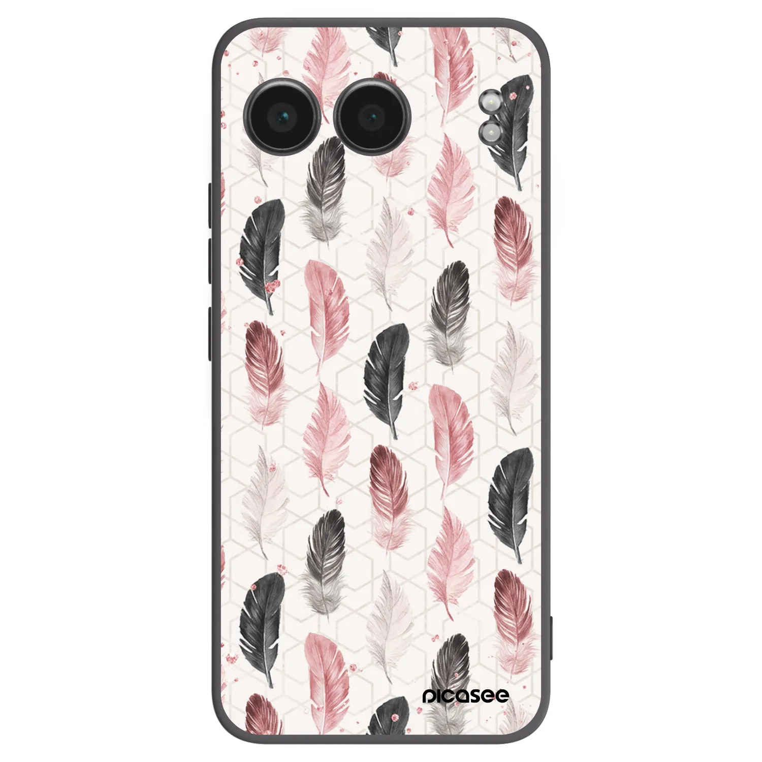 Picasee silikónový čierny obal pre OnePlus Nord 4 - Pírka 2