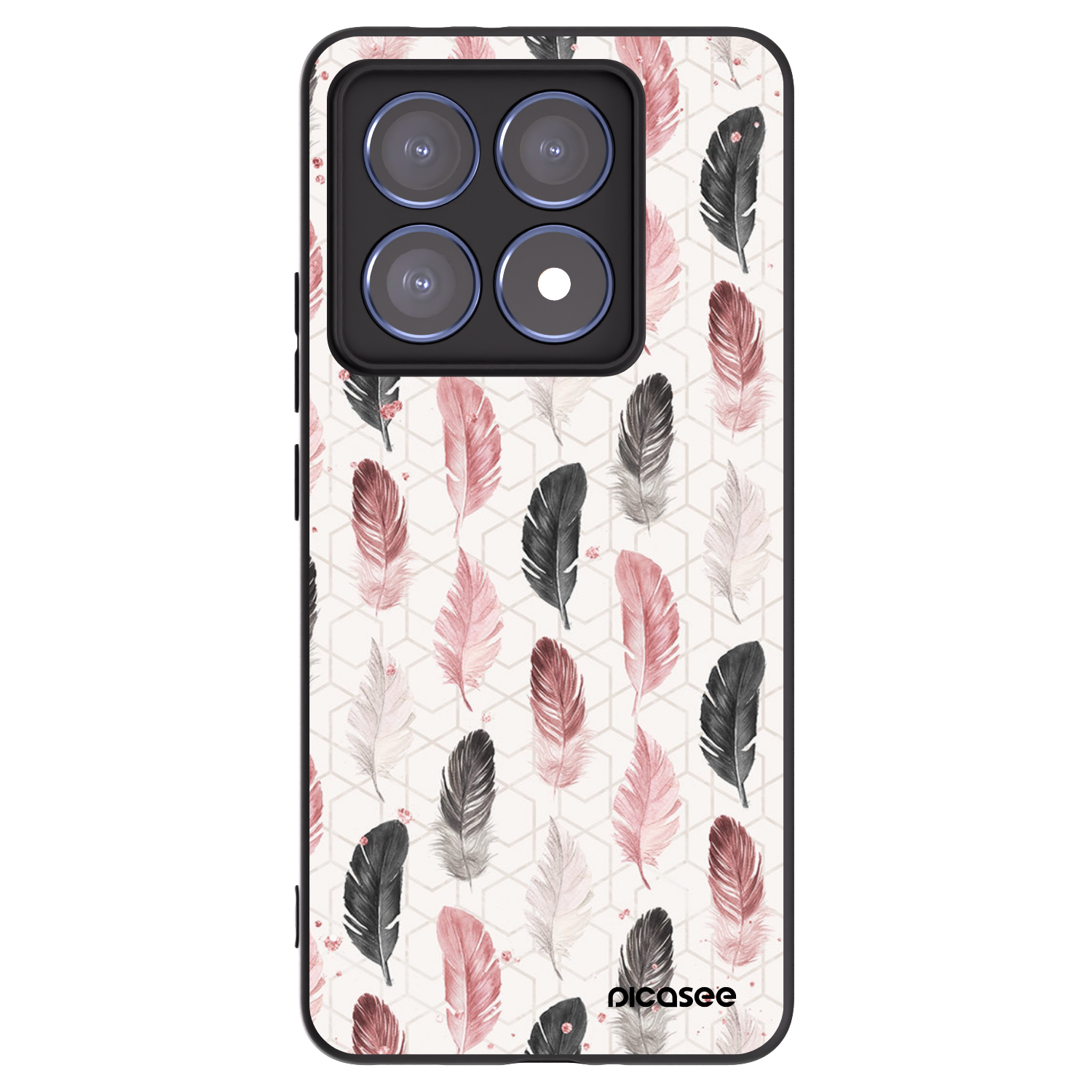 Picasee silikónový čierny obal pre Xiaomi 14T Pro - Pírka 2