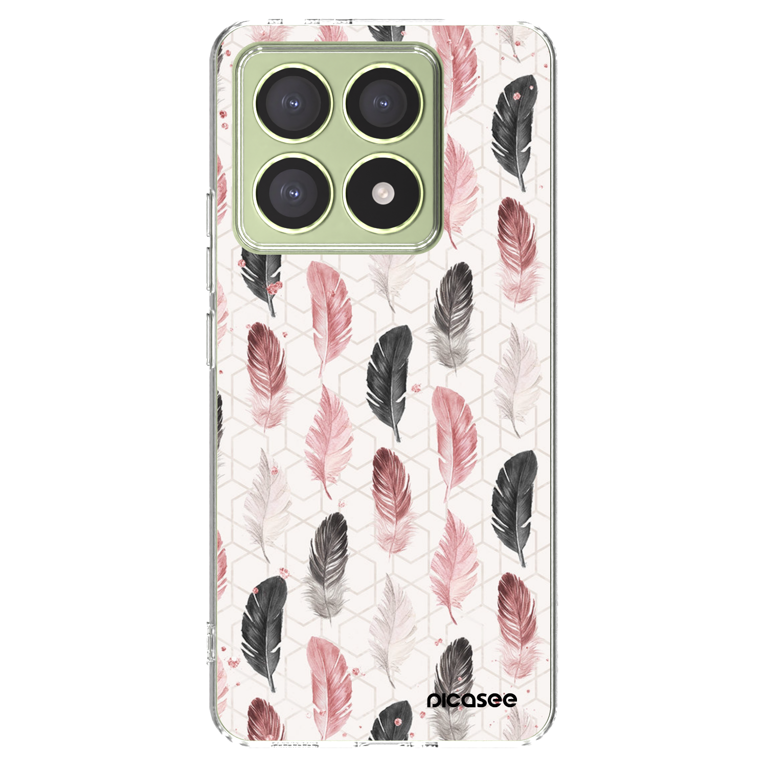 Picasee silikónový prehľadný obal pre Xiaomi 14T - Pírka 2