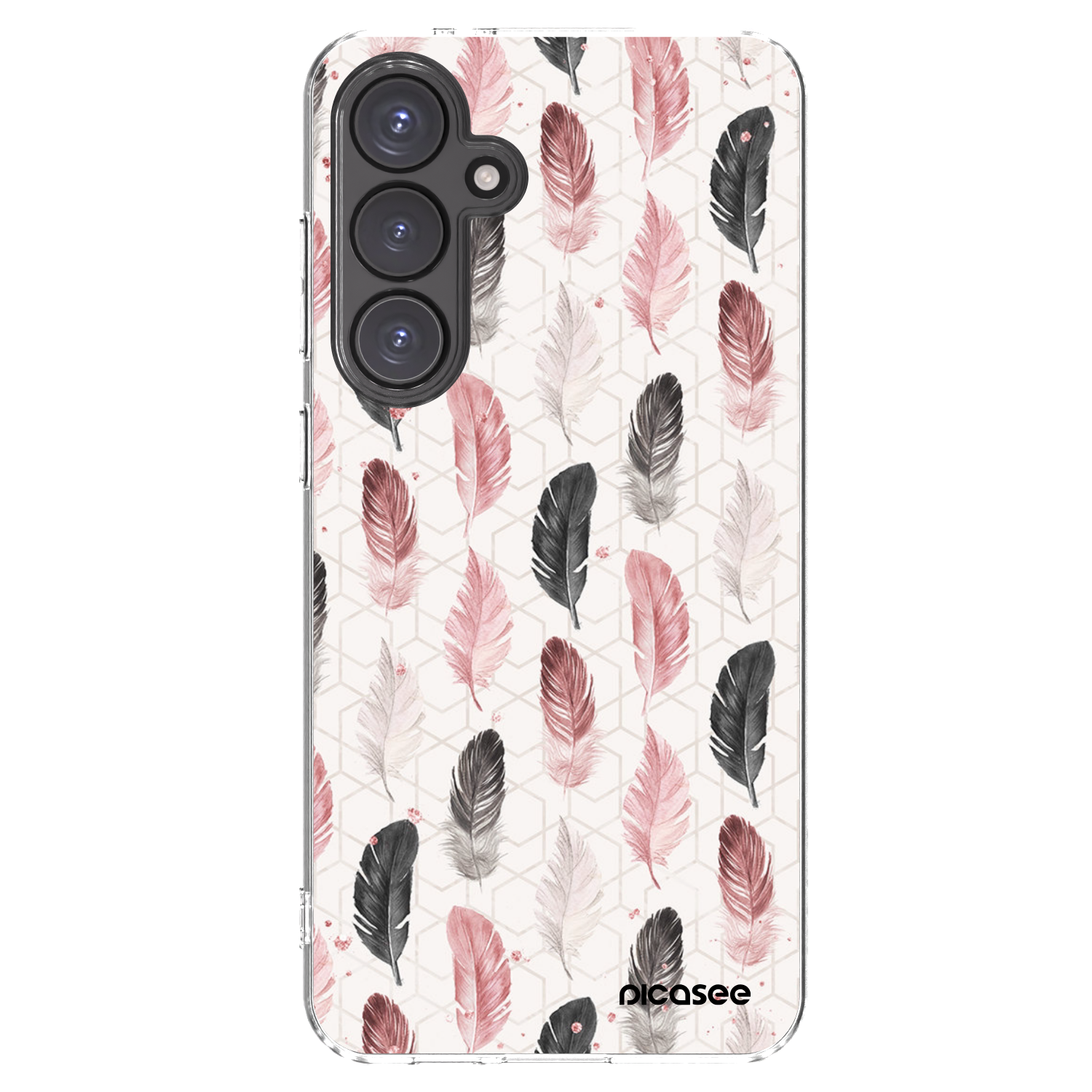 Picasee silikónový prehľadný obal pre Samsung Galaxy S24 FE S721B - Pírka 2