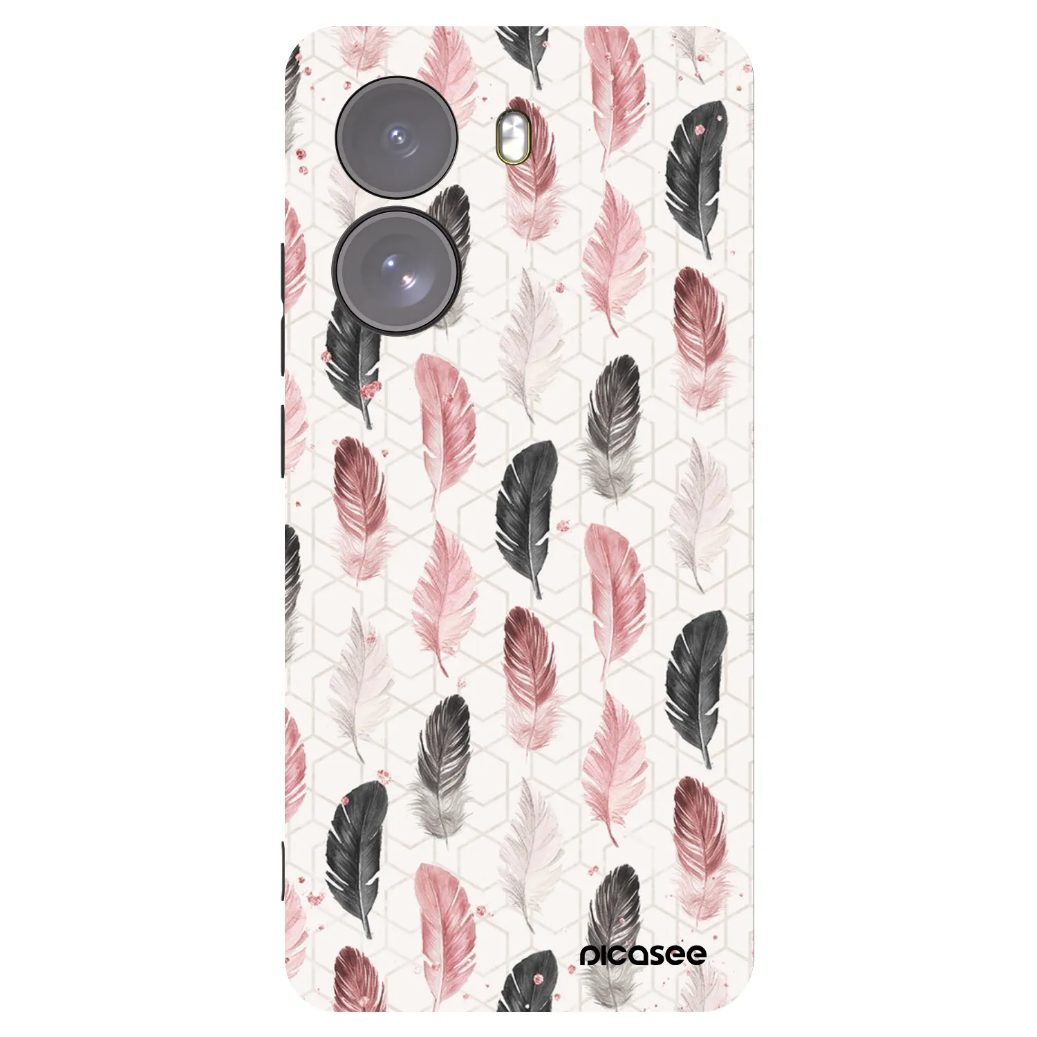 Picasee silikónový čierny obal pre Xiaomi Poco X7 - Pírka 2