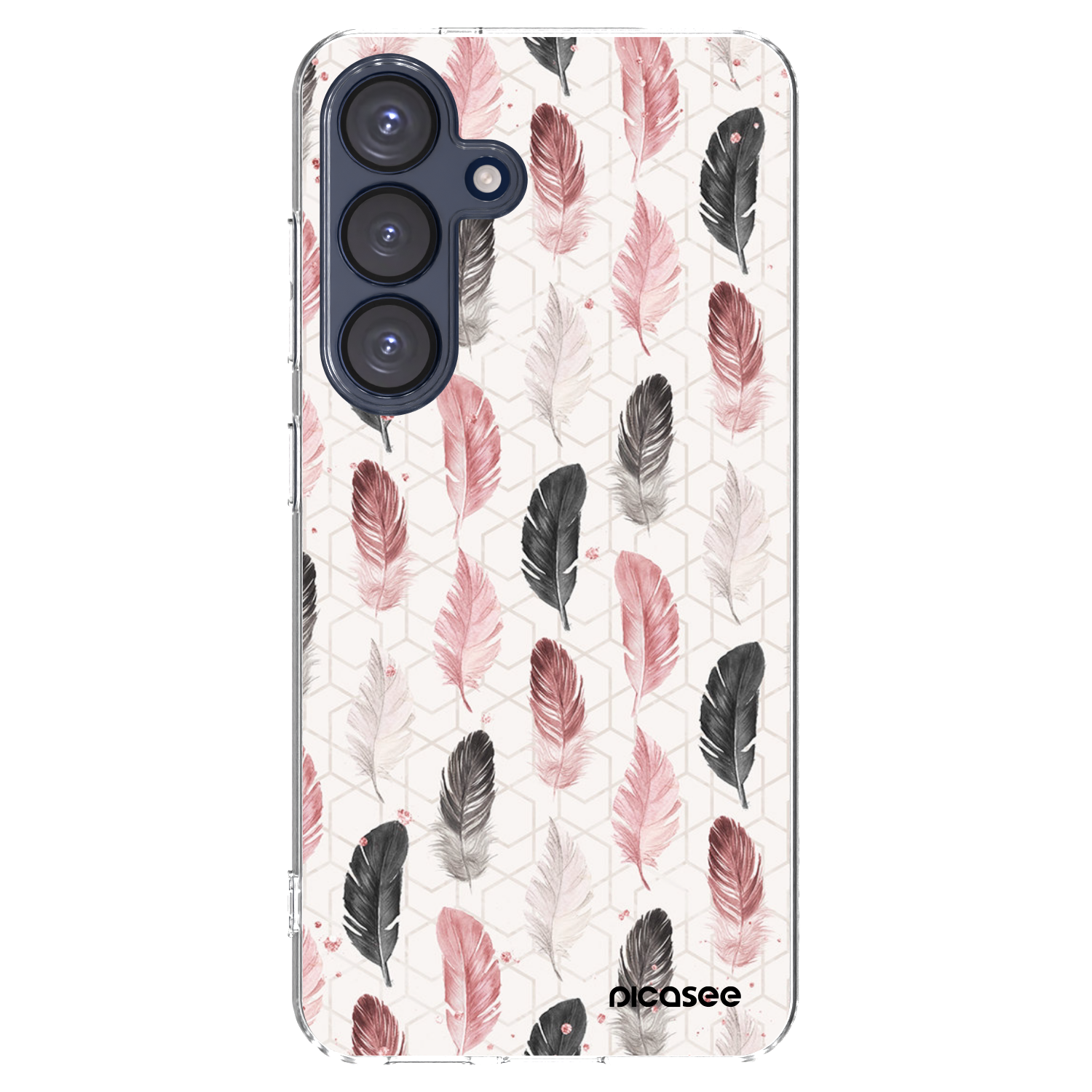 Picasee silikónový prehľadný obal pre Samsung Galaxy S25 5G - Pírka 2