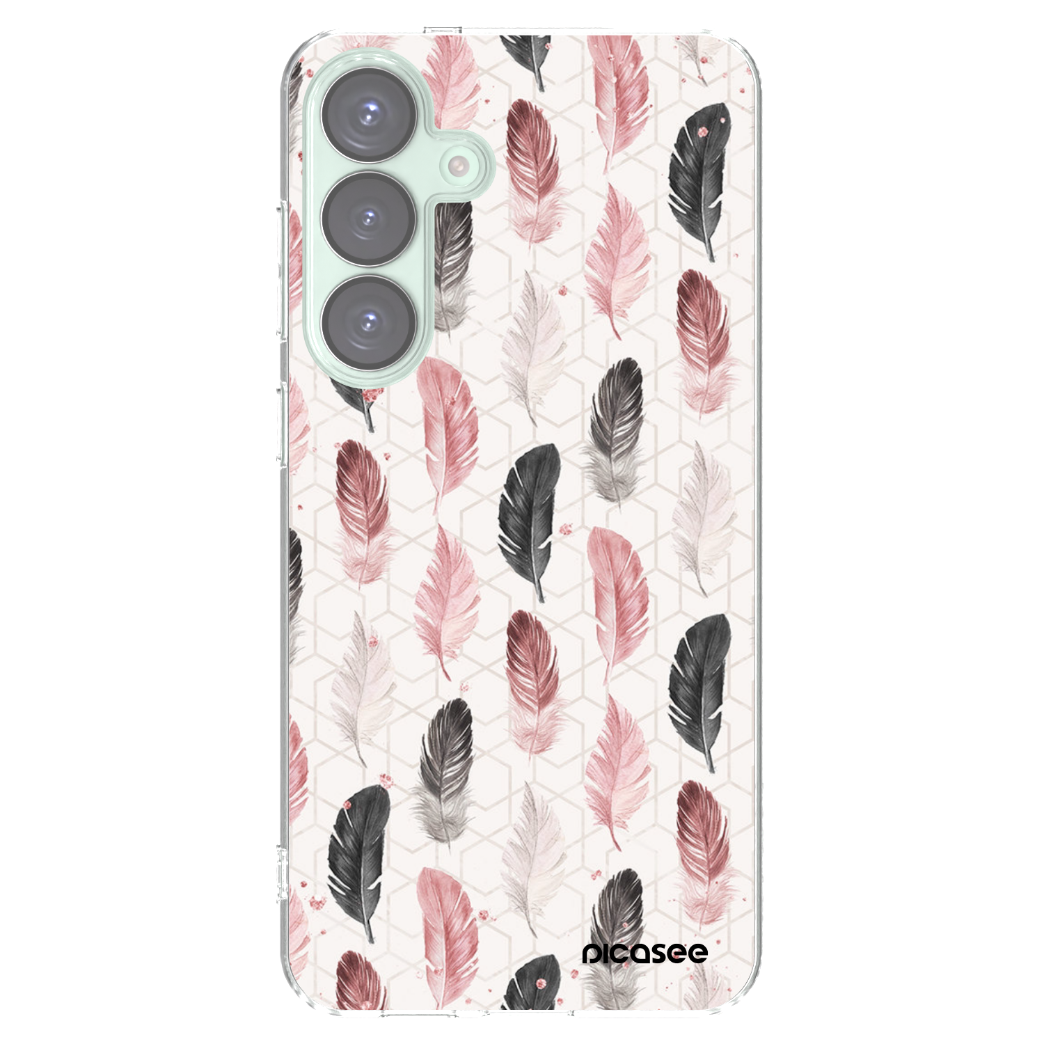 Picasee silikónový prehľadný obal pre Samsung Galaxy S25+ 5G - Pírka 2