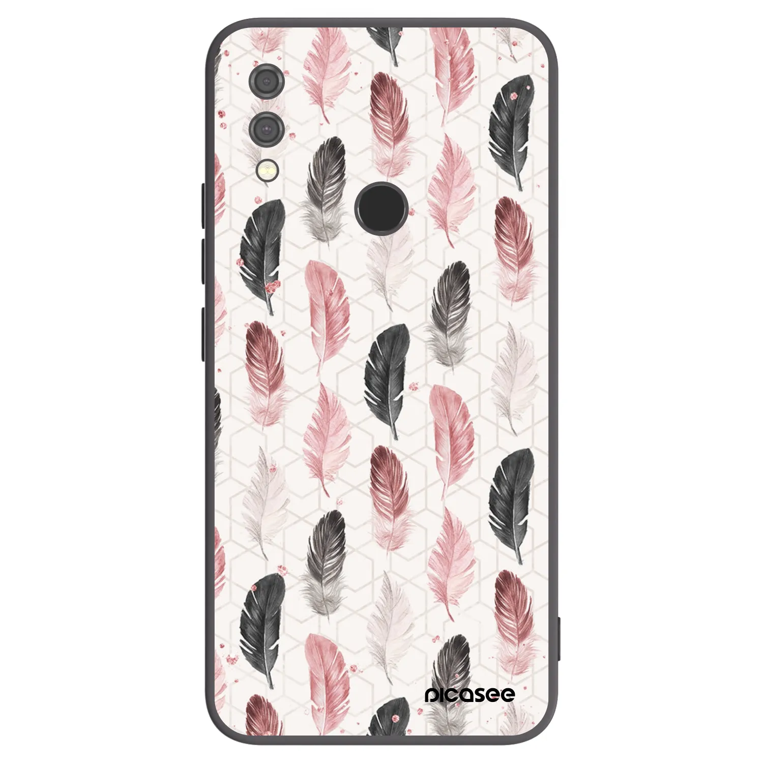 Picasee silikónový čierny obal pre Xiaomi Redmi Note 7 - Pírka 2