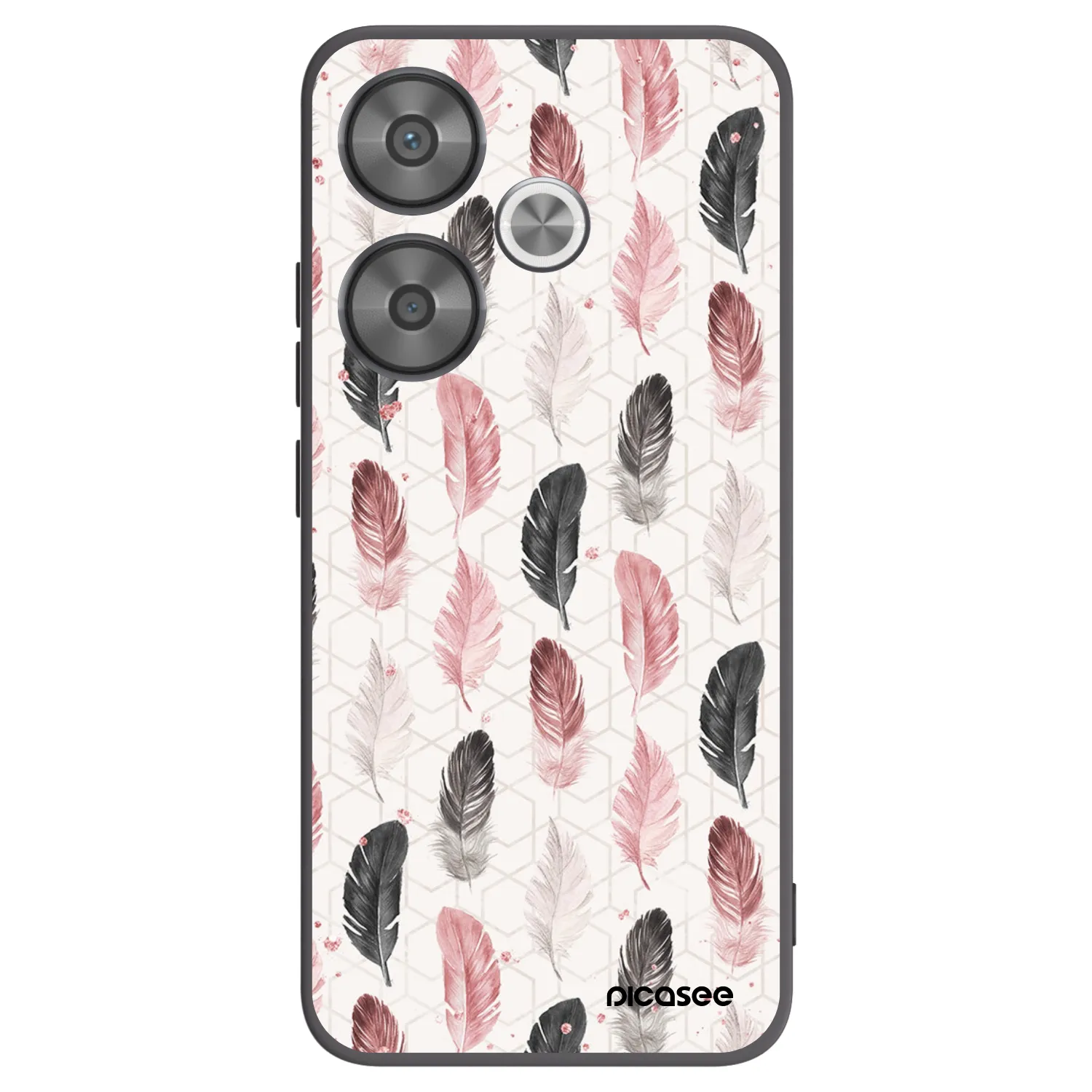 Picasee silikónový čierny obal pre Xiaomi Poco F6 - Pírka 2