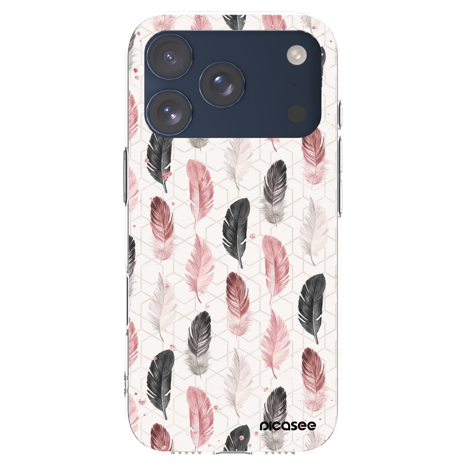 Picasee silikónový prehľadný obal pre Apple iPhone 17 Pro - Pírka 2