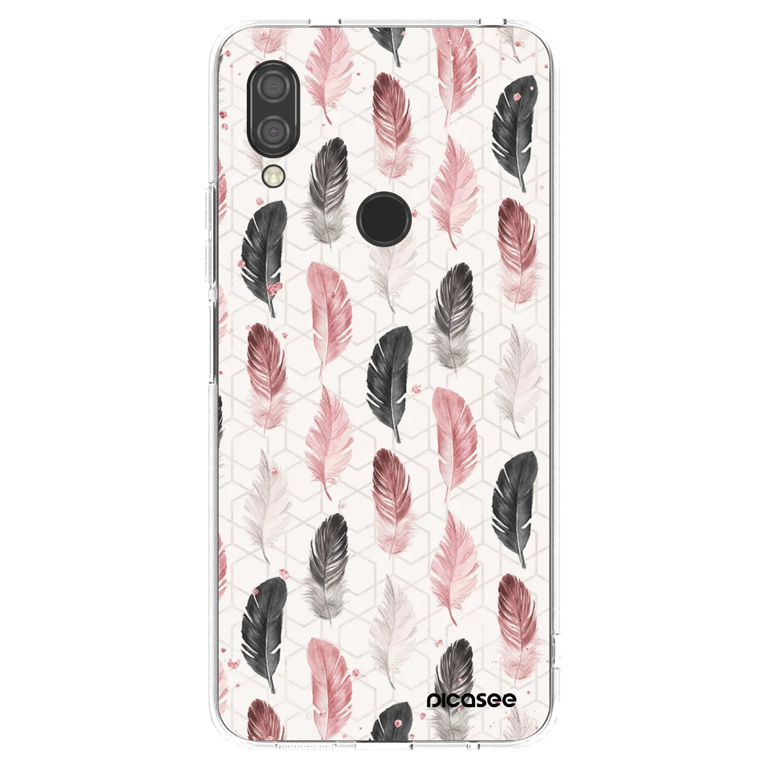 Picasee silikónový prehľadný obal pre Xiaomi Redmi 7 - Pírka 2