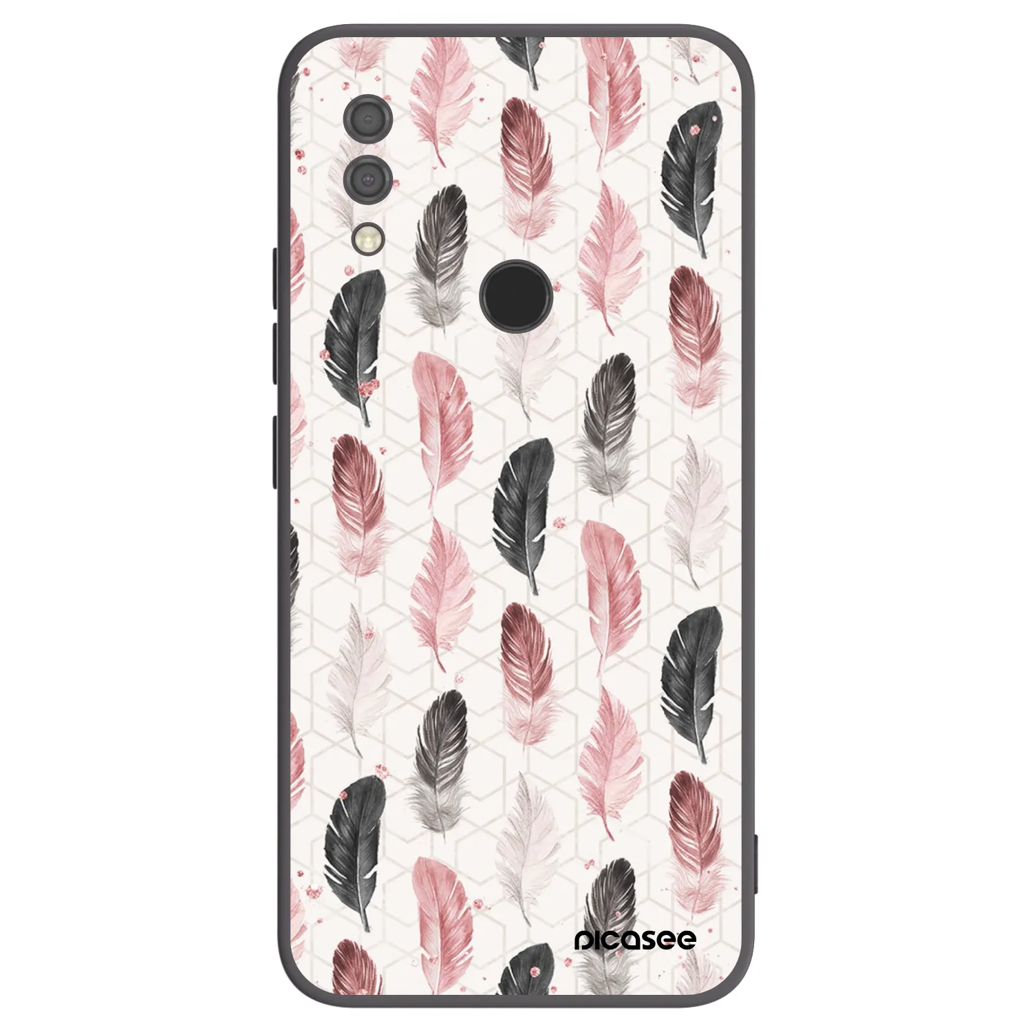 Picasee silikónový čierny obal pre Xiaomi Redmi 7 - Pírka 2