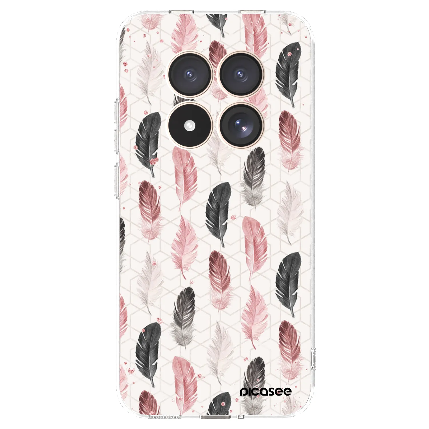 Picasee silikónový prehľadný obal pre Xiaomi Redmi Note 15 Pro 4G - Pírka 2