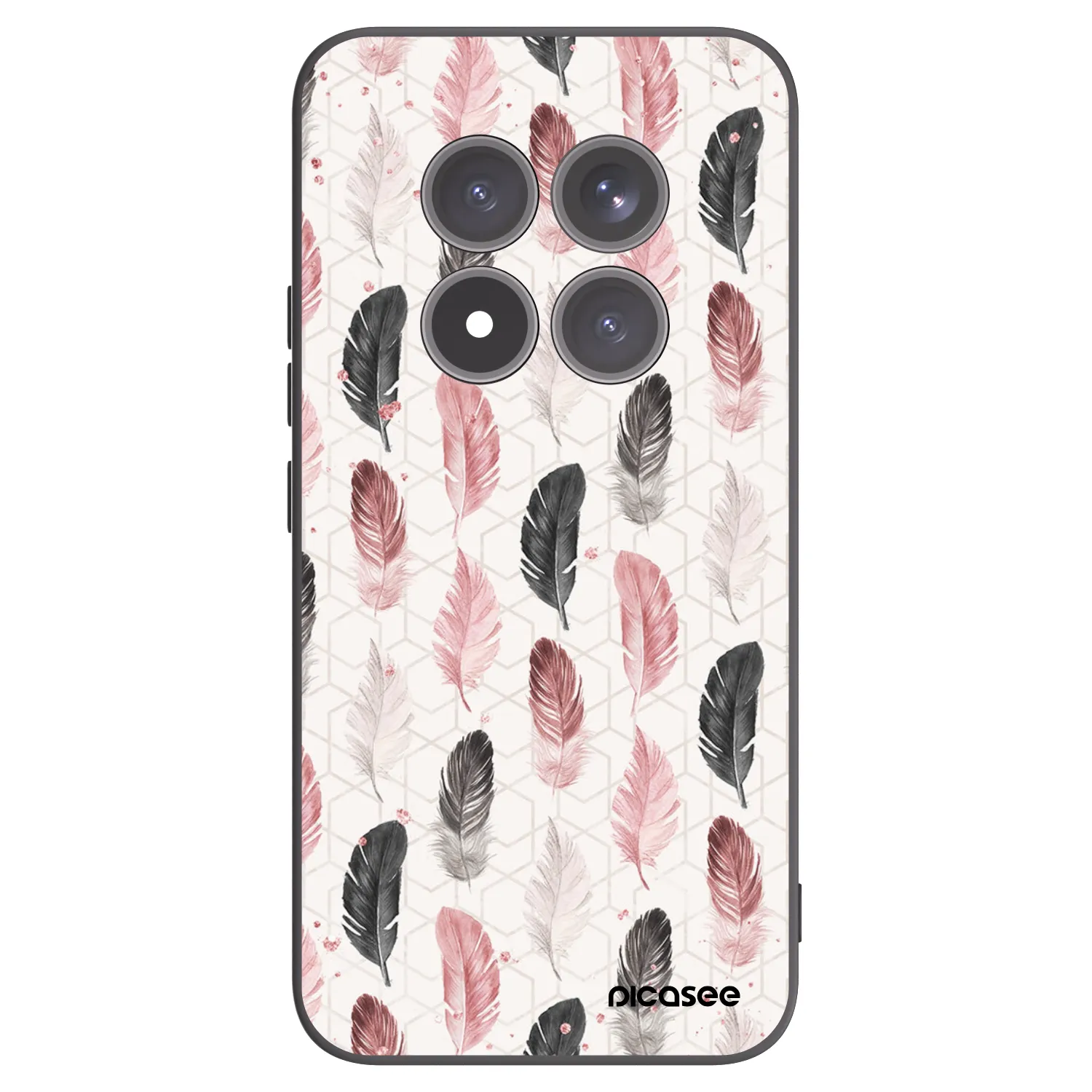 Picasee silikónový čierny obal pre Xiaomi Redmi Note 15 Pro+ - Pírka 2