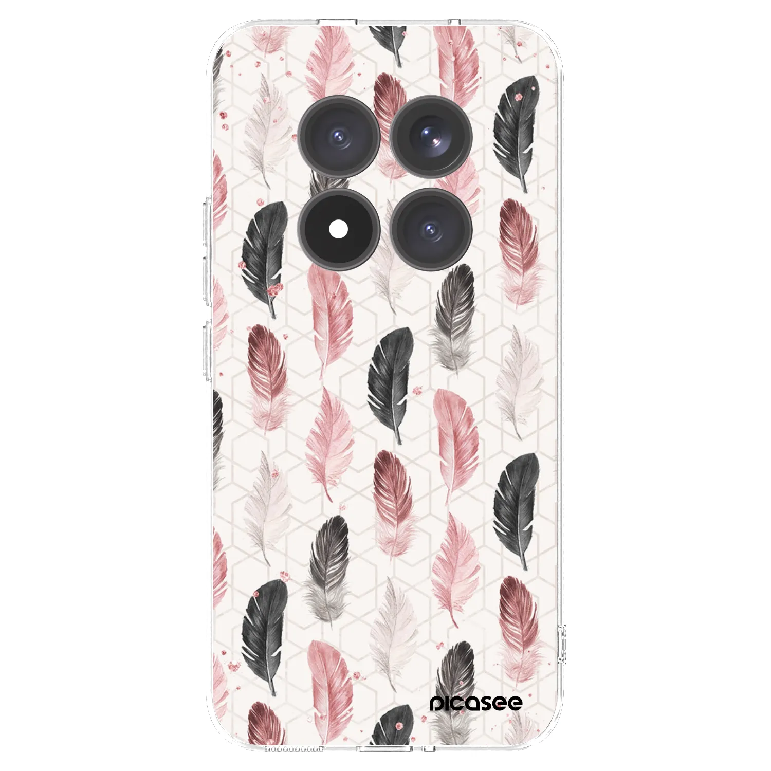 Picasee silikónový prehľadný obal pre Xiaomi Redmi Note 15 Pro+ - Pírka 2