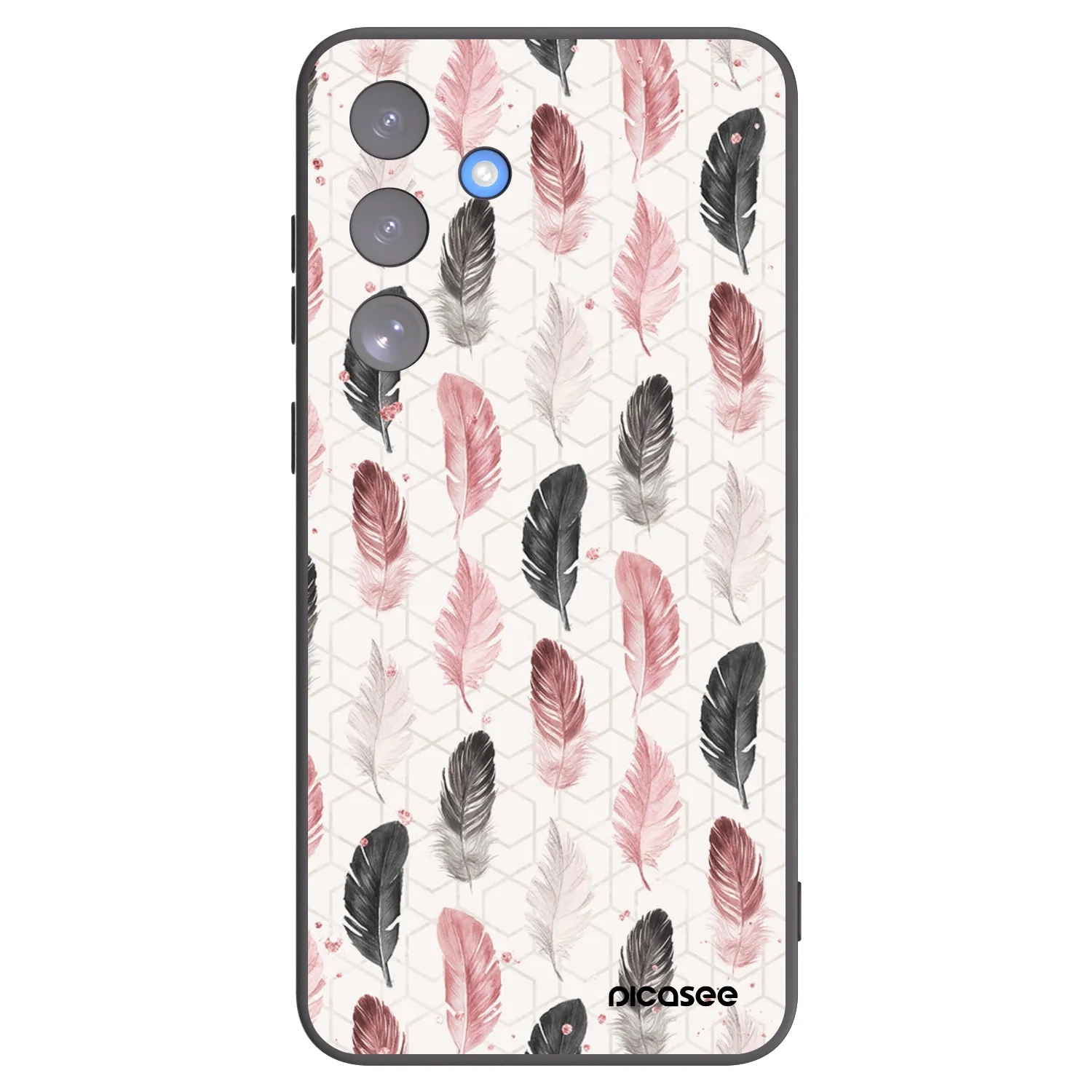 Picasee silikónový čierny obal pre Samsung Galaxy S25 FE 5G - Pírka 2