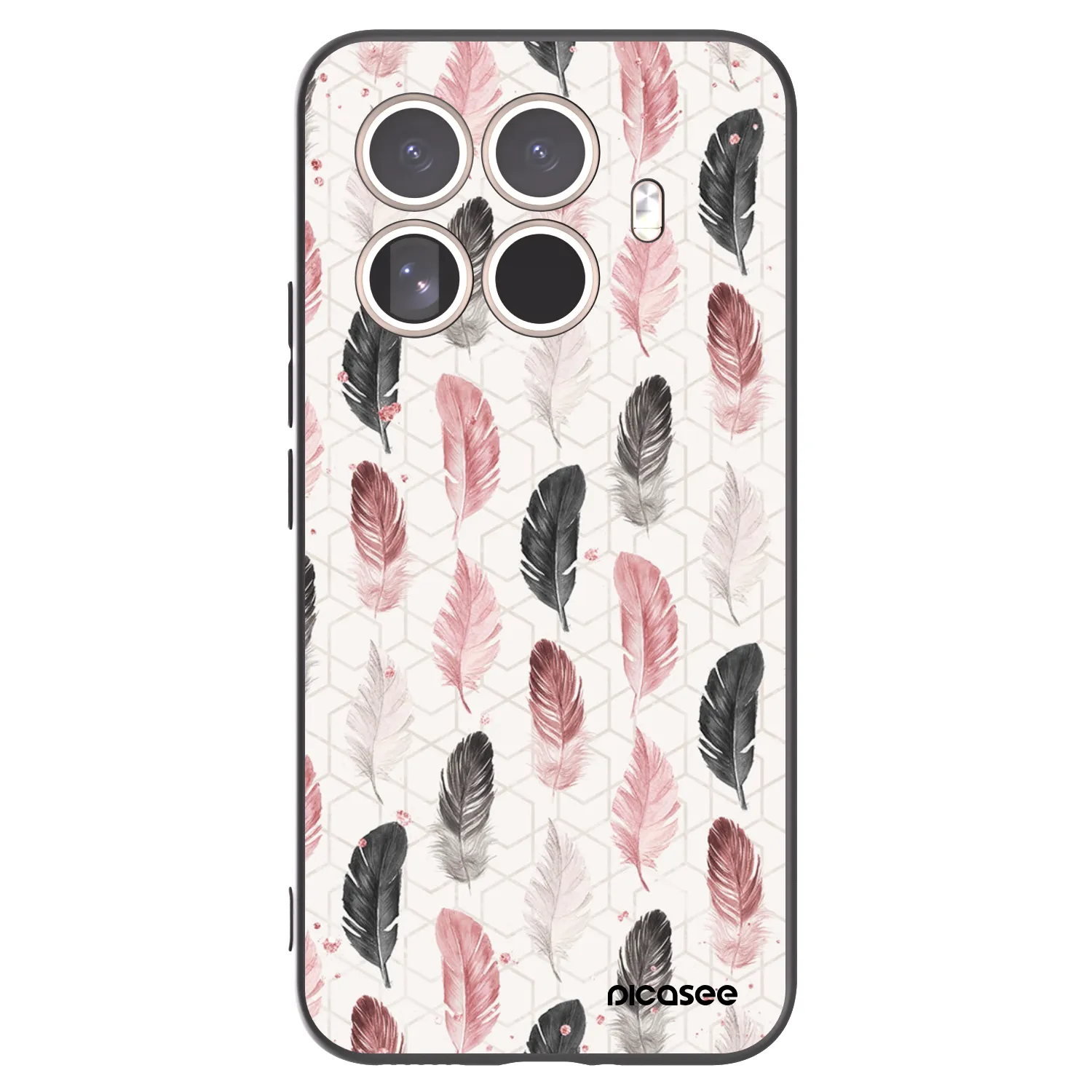 Picasee silikónový čierny obal pre Xiaomi 15T Pro - Pírka 2