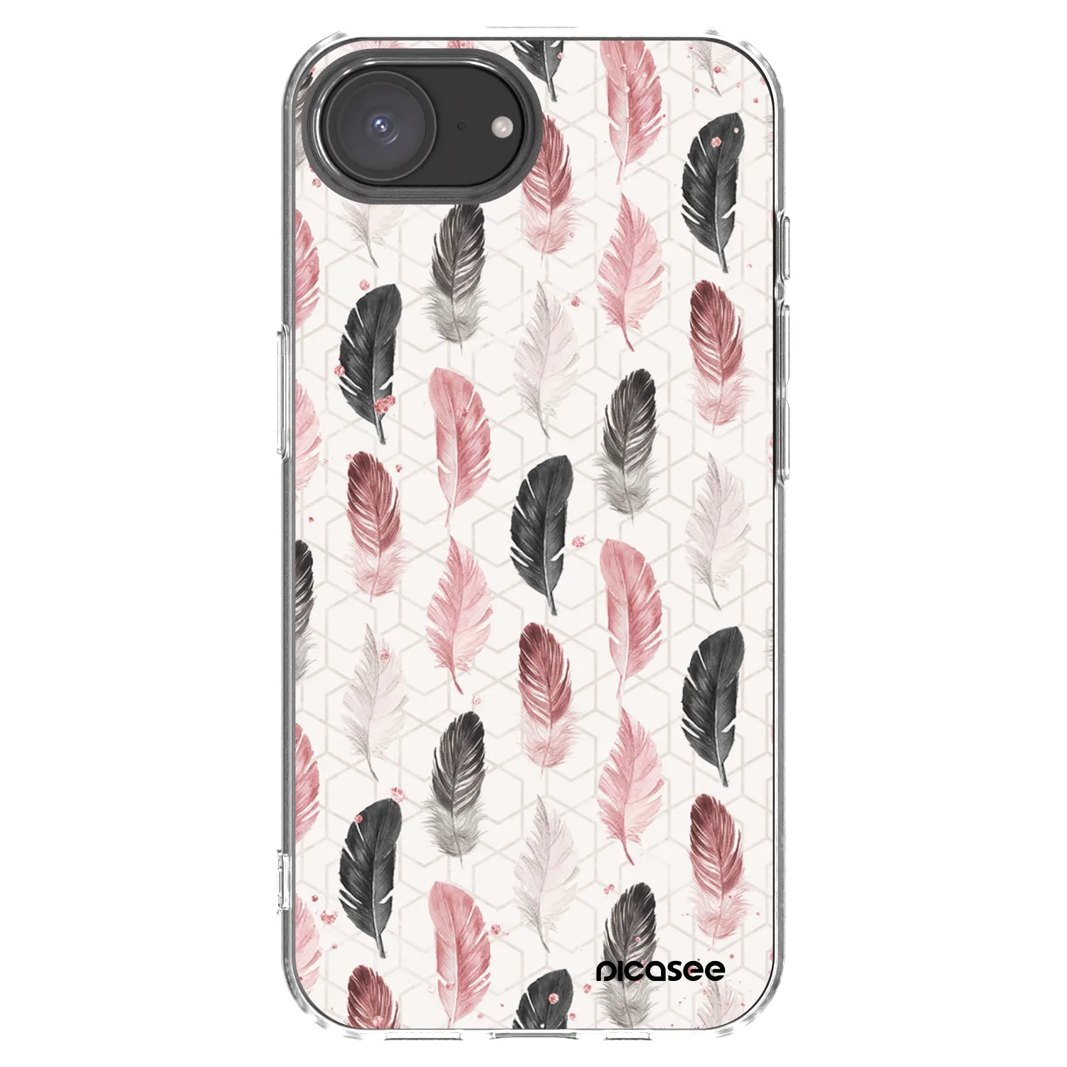 Picasee silikónový prehľadný obal pre Apple iPhone 17e - Pírka 2