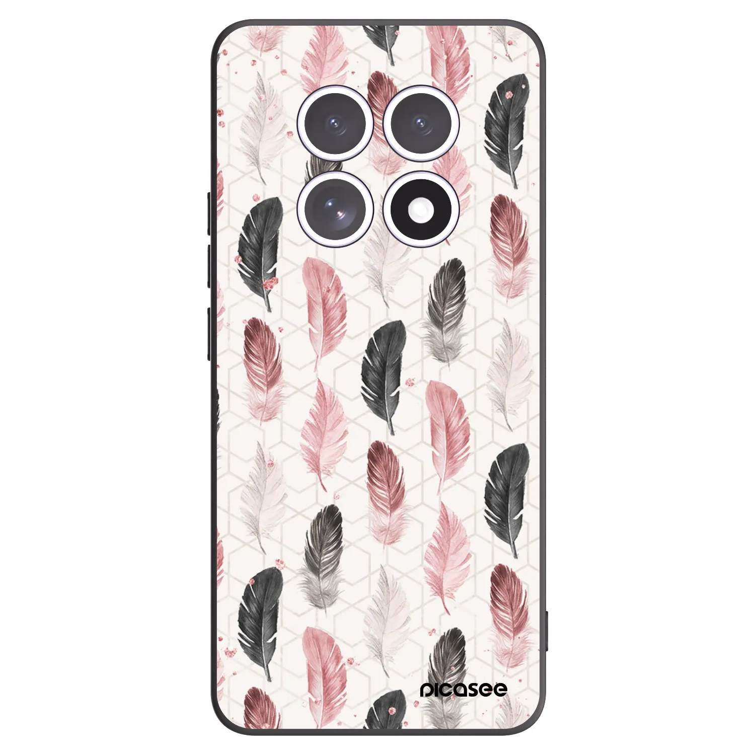 Picasee silikónový čierny obal pre Xiaomi Redmi Note 15 5G - Pírka 2