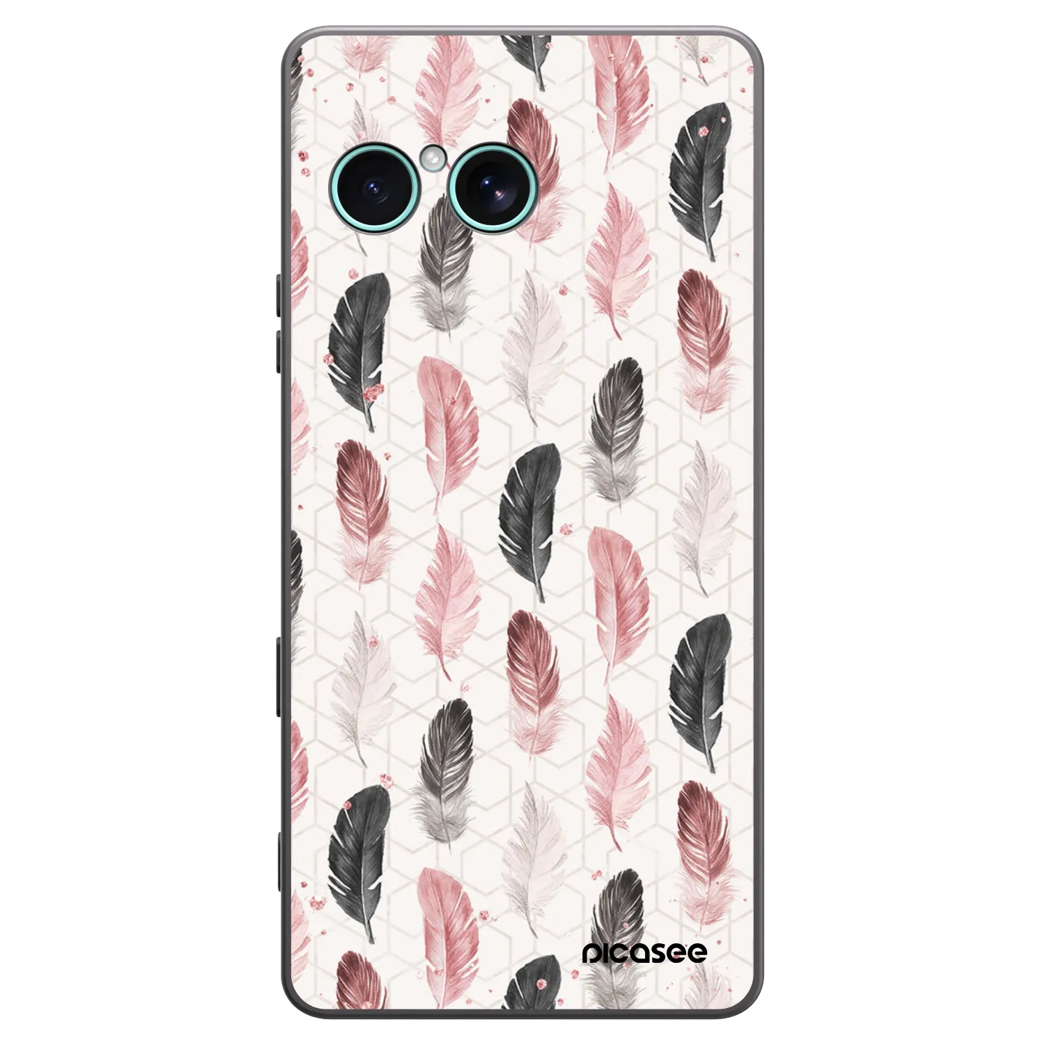 Picasee silikónový čierny obal pre Sony Xperia 10 VII - Pírka 2