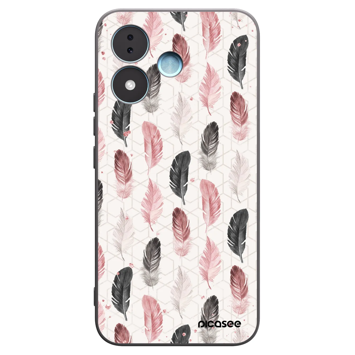 Picasee silikónový čierny obal pre Xiaomi Redmi Note 17 5G - Pírka 2