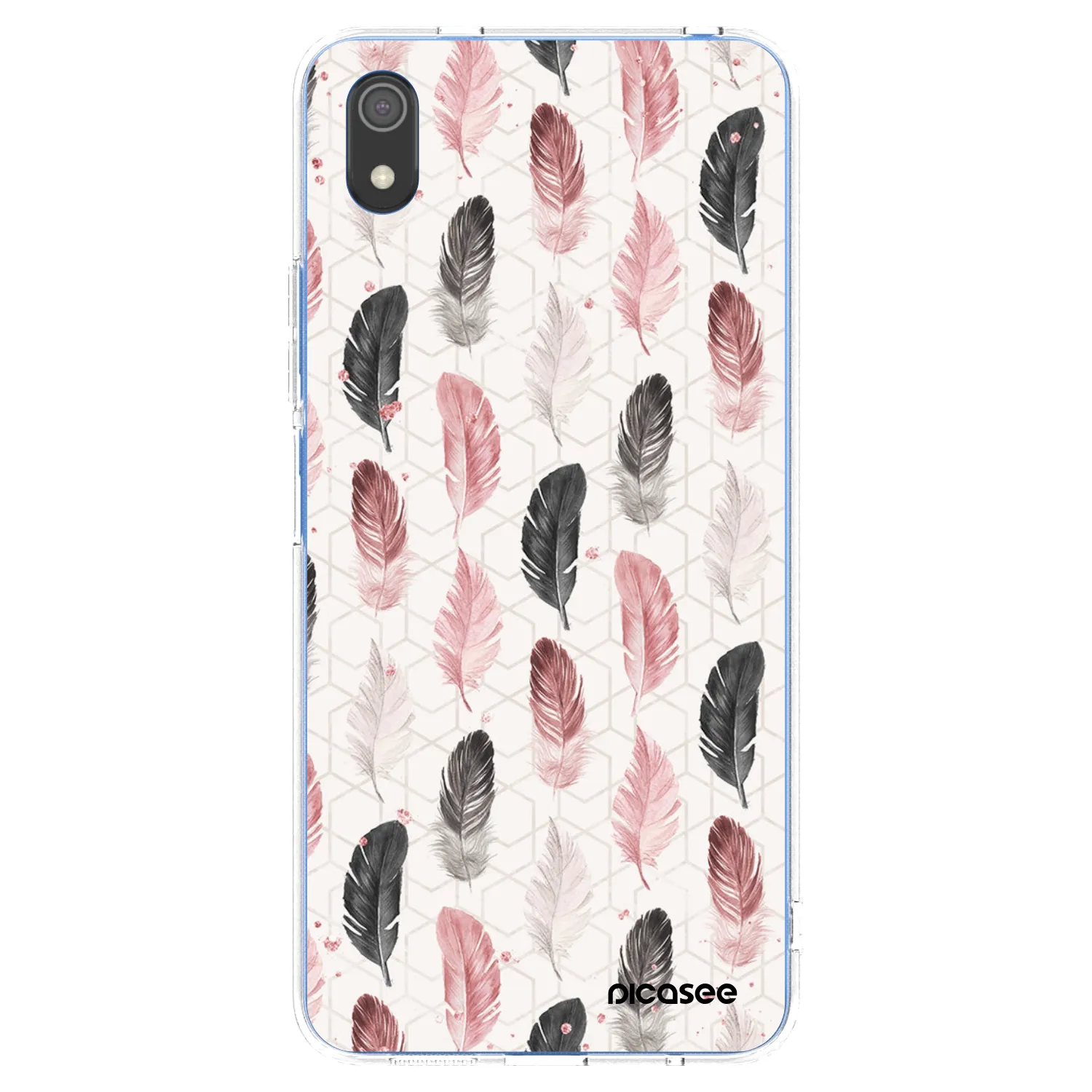 Picasee silikónový prehľadný obal pre Xiaomi Redmi 7A - Pírka 2