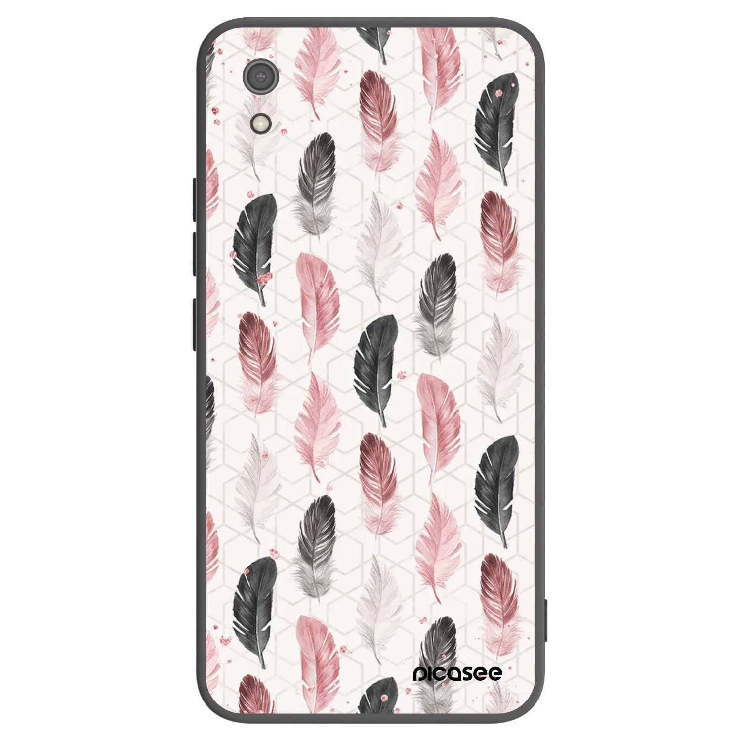 Picasee silikónový čierny obal pre Xiaomi Redmi 7A - Pírka 2