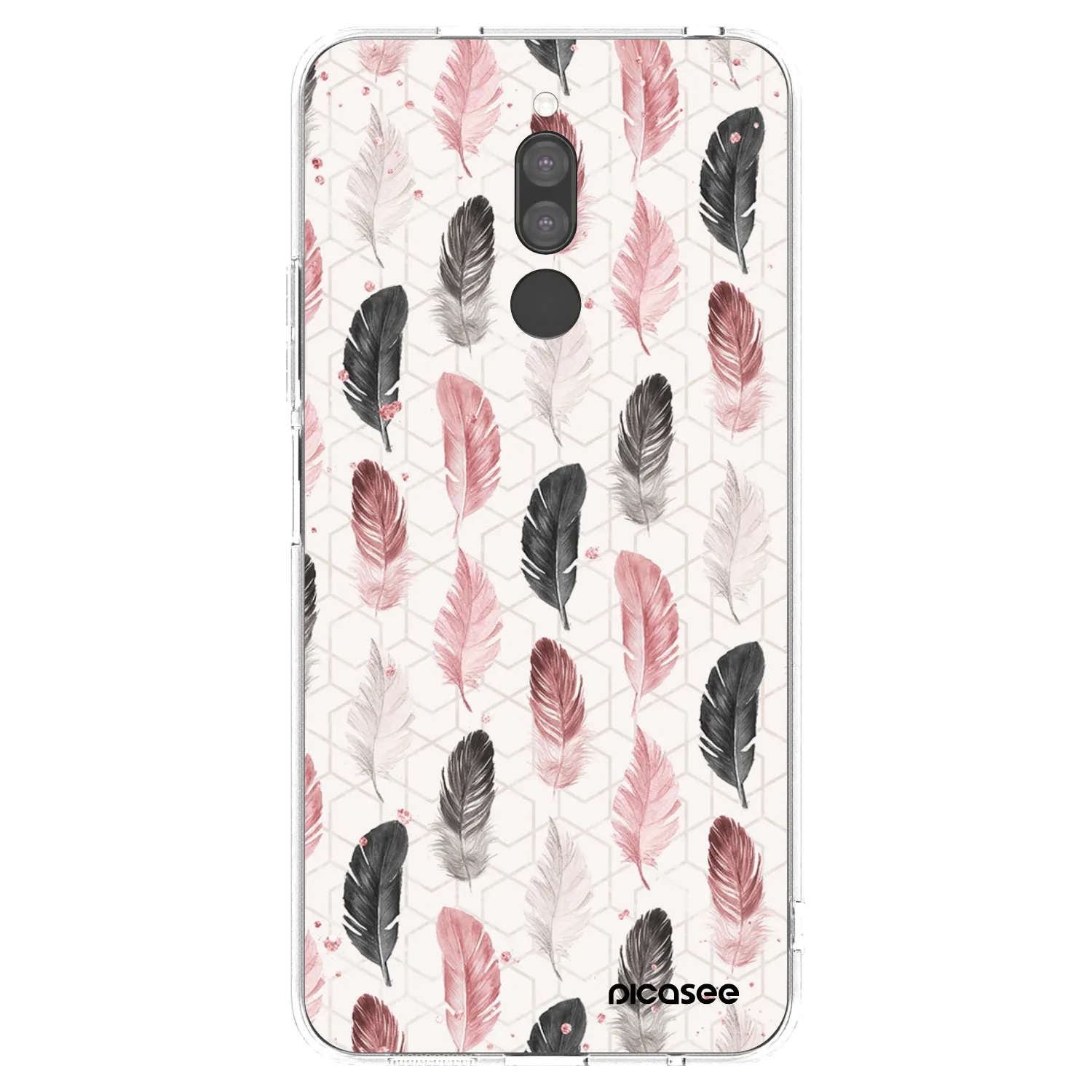 Picasee silikónový prehľadný obal pre Xiaomi Redmi 8 - Pírka 2