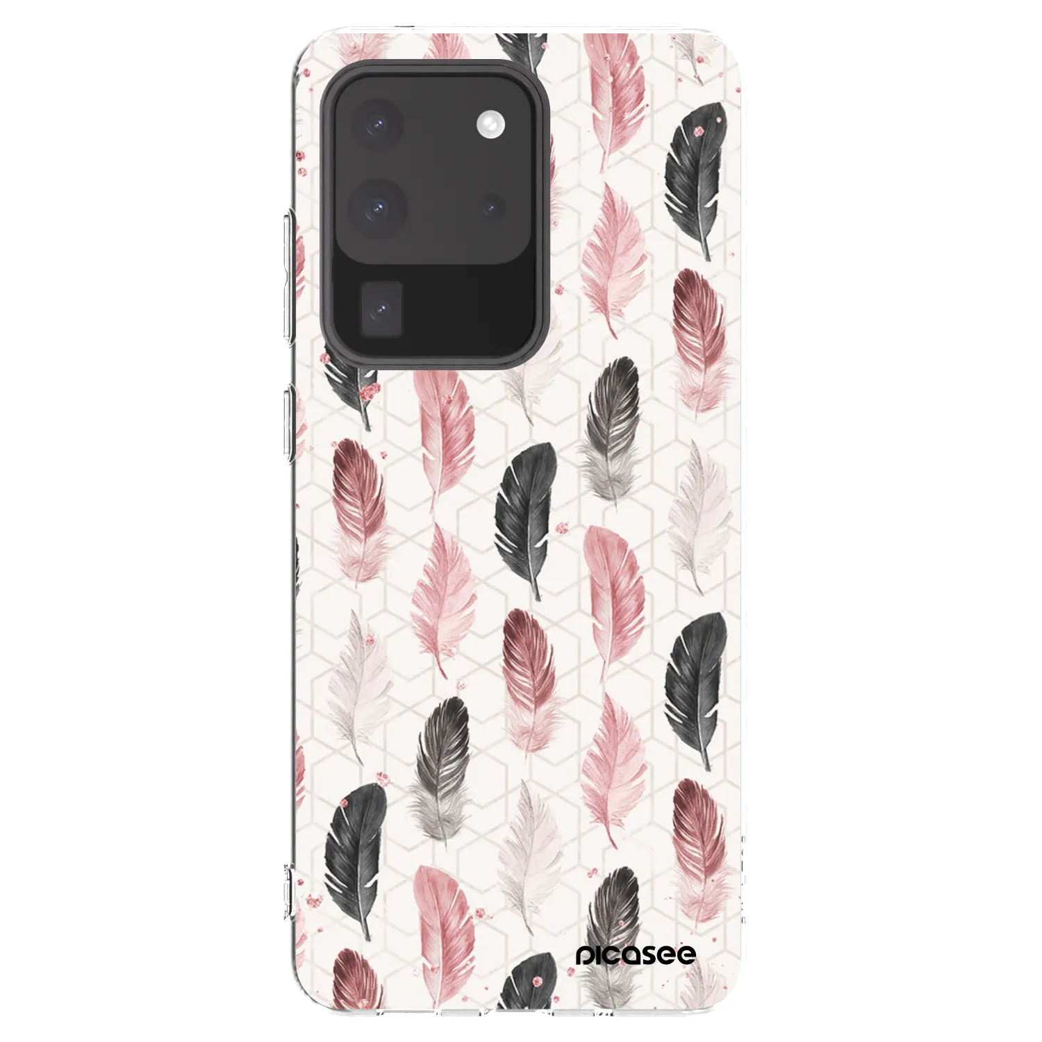 Picasee silikónový prehľadný obal pre Samsung Galaxy S20 Ultra 5G G988F - Pírka 2
