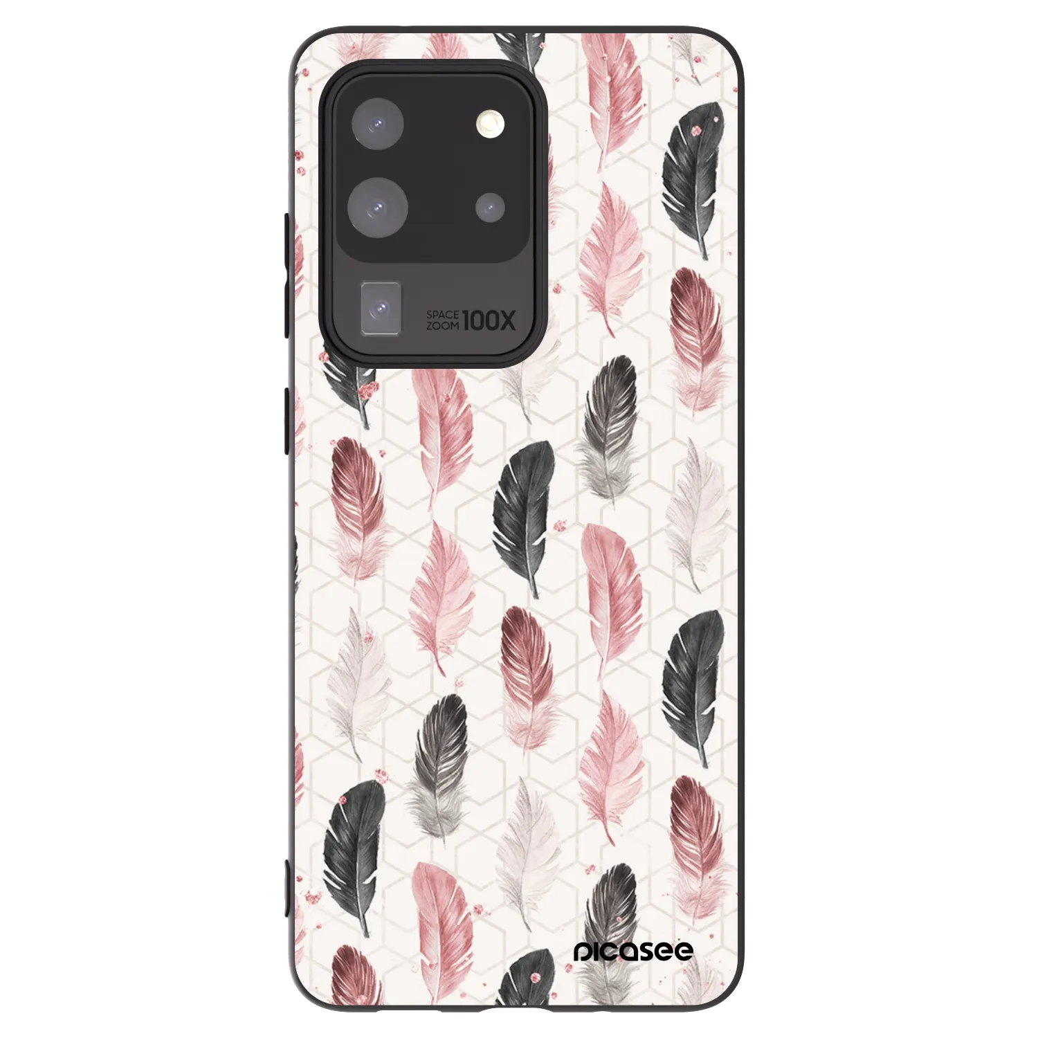 Picasee silikónový čierny obal pre Samsung Galaxy S20 Ultra 5G G988F - Pírka 2