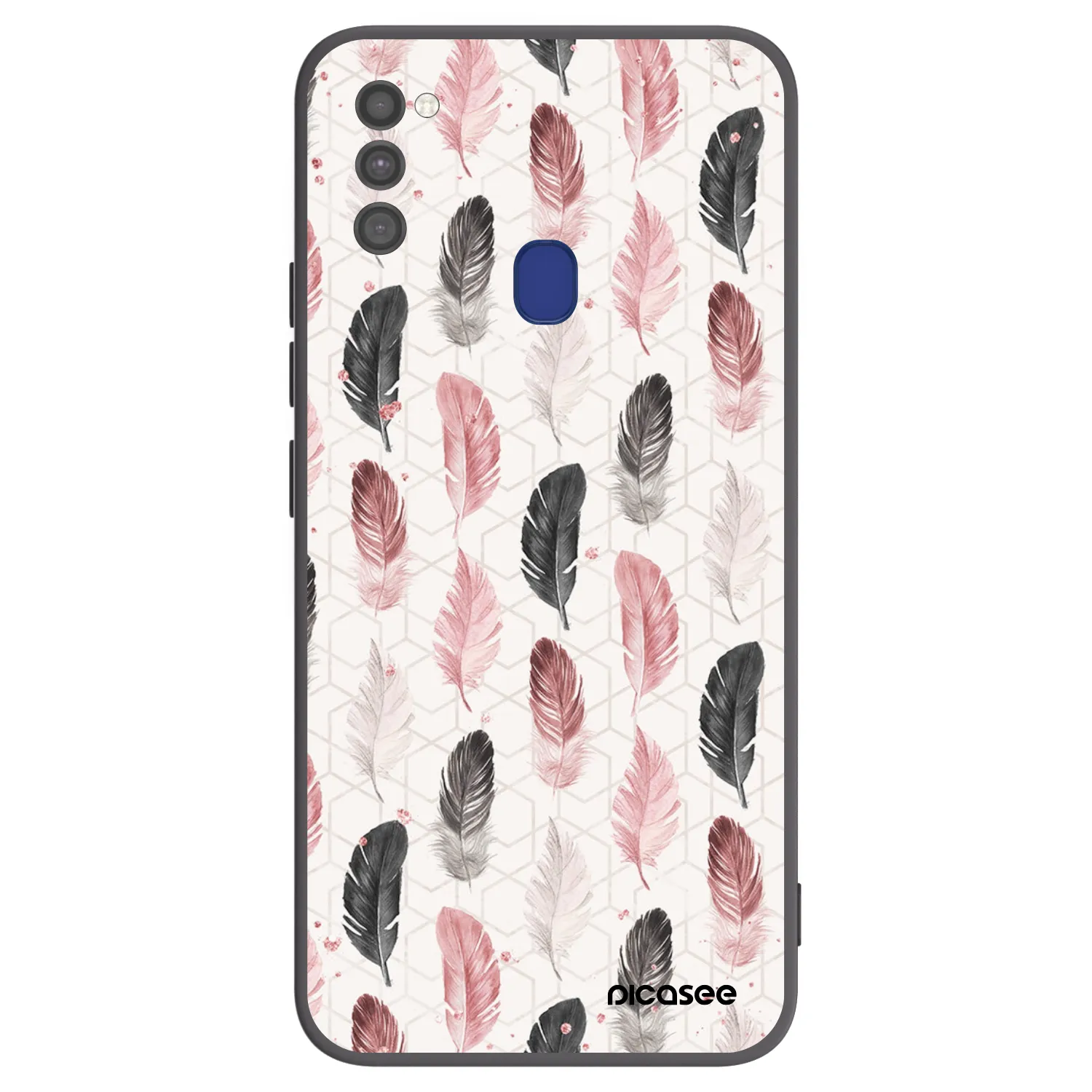 Picasee silikónový čierny obal pre Samsung Galaxy M21 M215F - Pírka 2