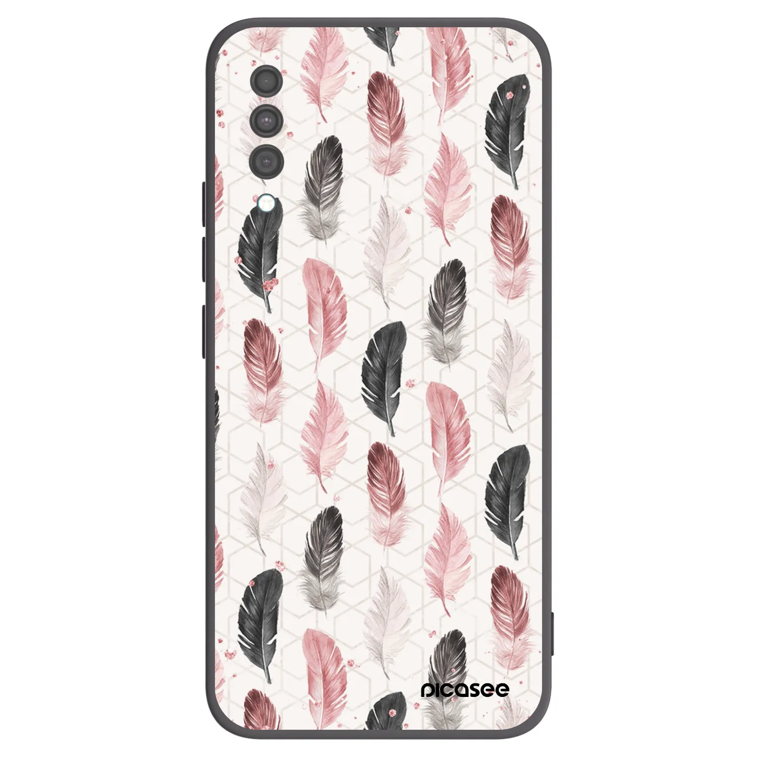 Picasee silikónový čierny obal pre Samsung Galaxy A30s A307F - Pírka 2