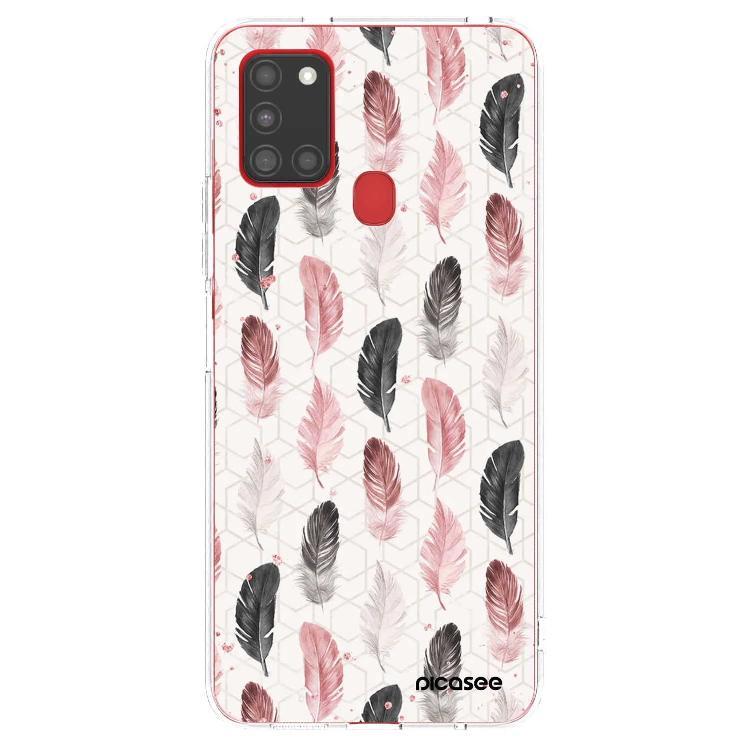 Picasee silikónový prehľadný obal pre Samsung Galaxy A21s - Pírka 2