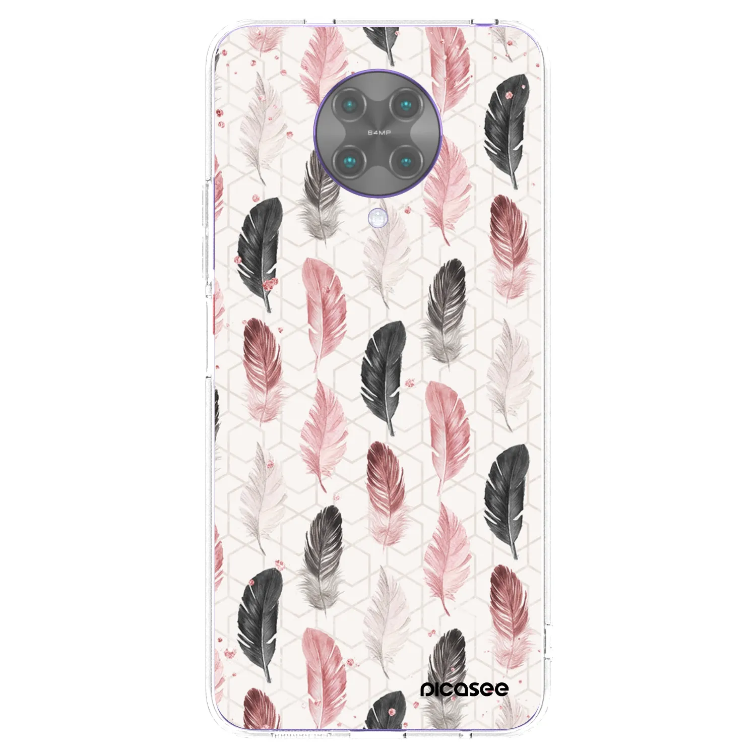 Picasee silikónový prehľadný obal pre Xiaomi Poco F2 Pro - Pírka 2