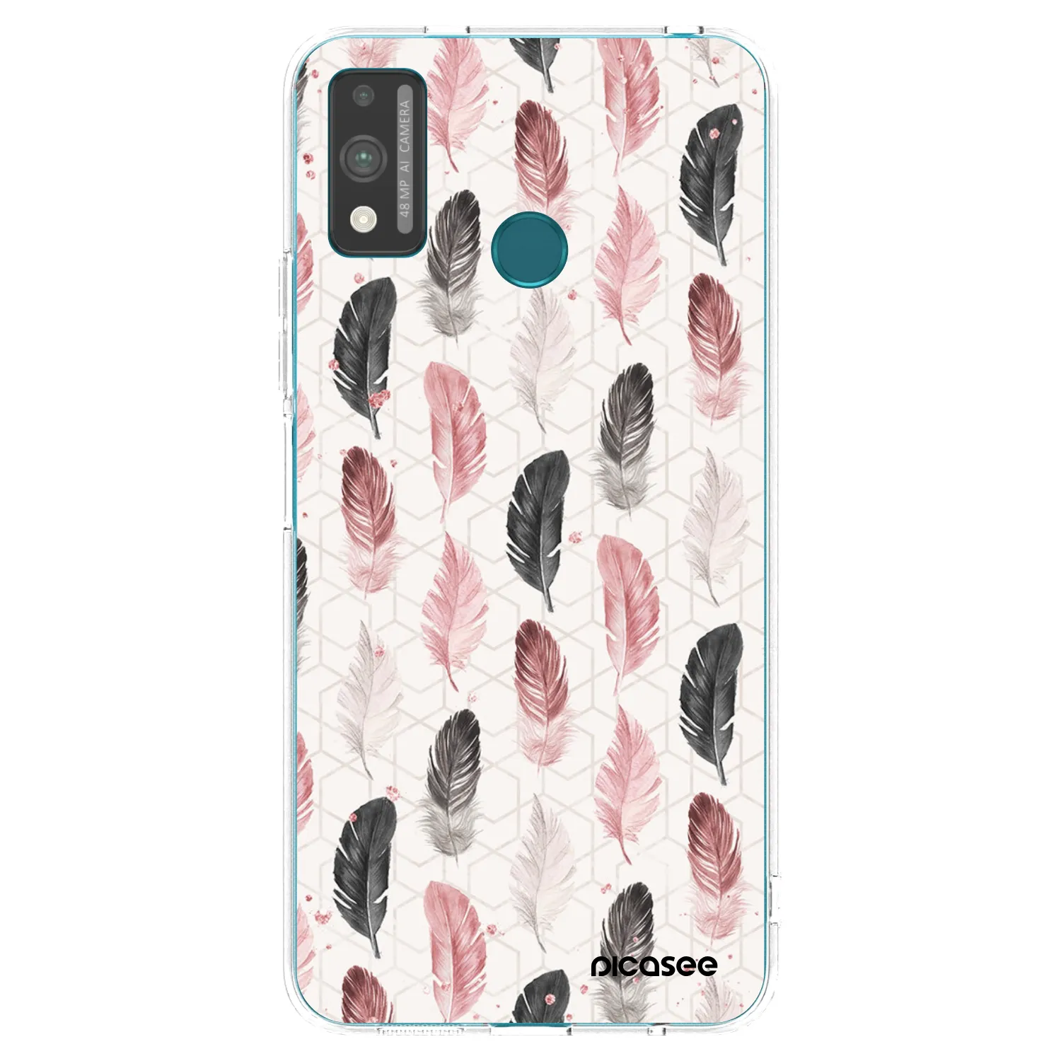 Picasee silikónový prehľadný obal pre Honor 9X Lite - Pírka 2
