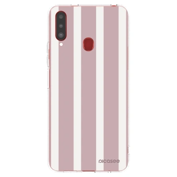 Picasee silikónový prehľadný obal pre Samsung Galaxy A20s - Velvet sun