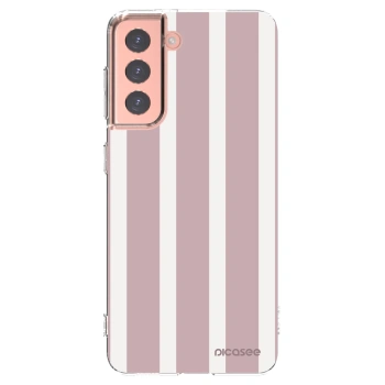 Picasee silikónový prehľadný obal pre Samsung Galaxy S21 5G G991B - Velvet sun