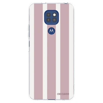Picasee silikónový prehľadný obal pre Motorola Moto G9 Play - Velvet sun