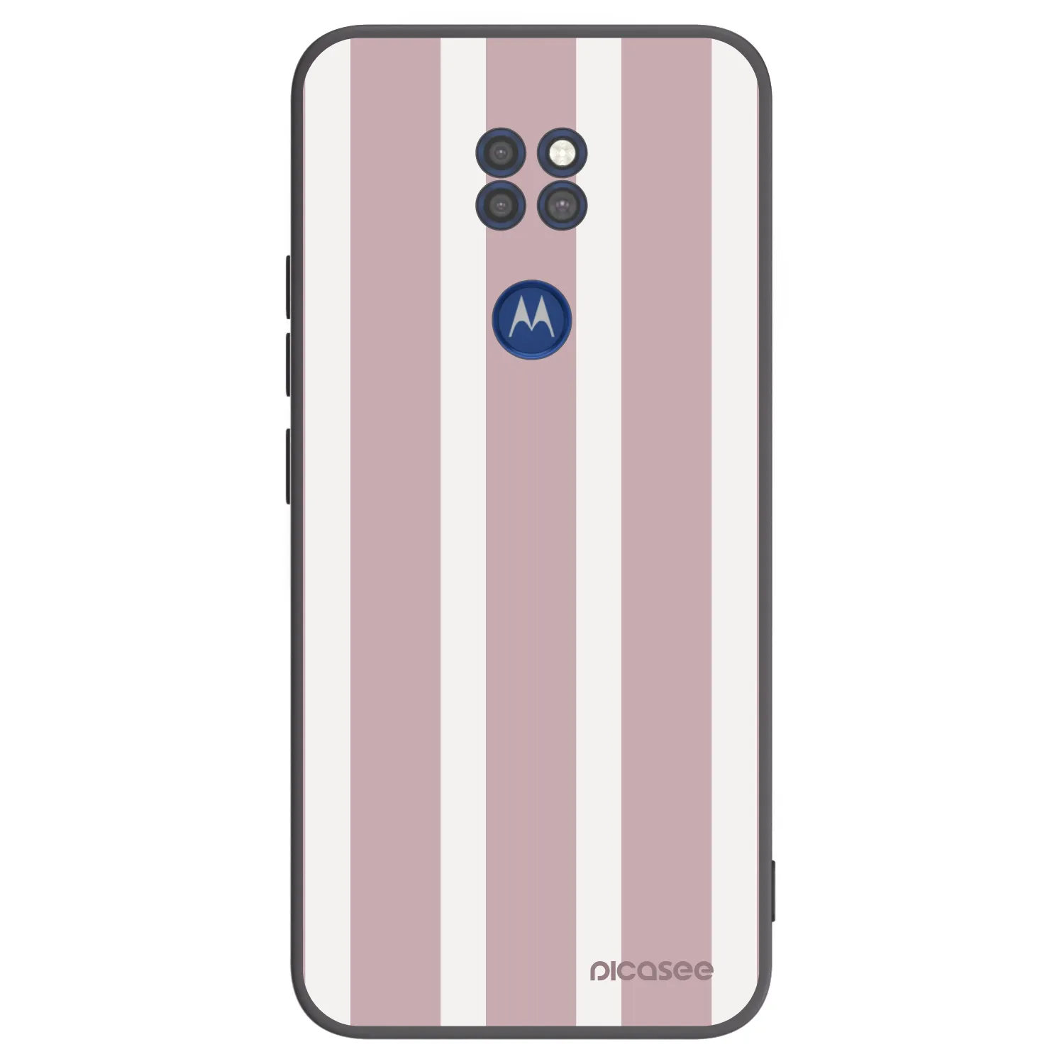 Picasee silikónový čierny obal pre Motorola Moto G9 Play - Velvet sun