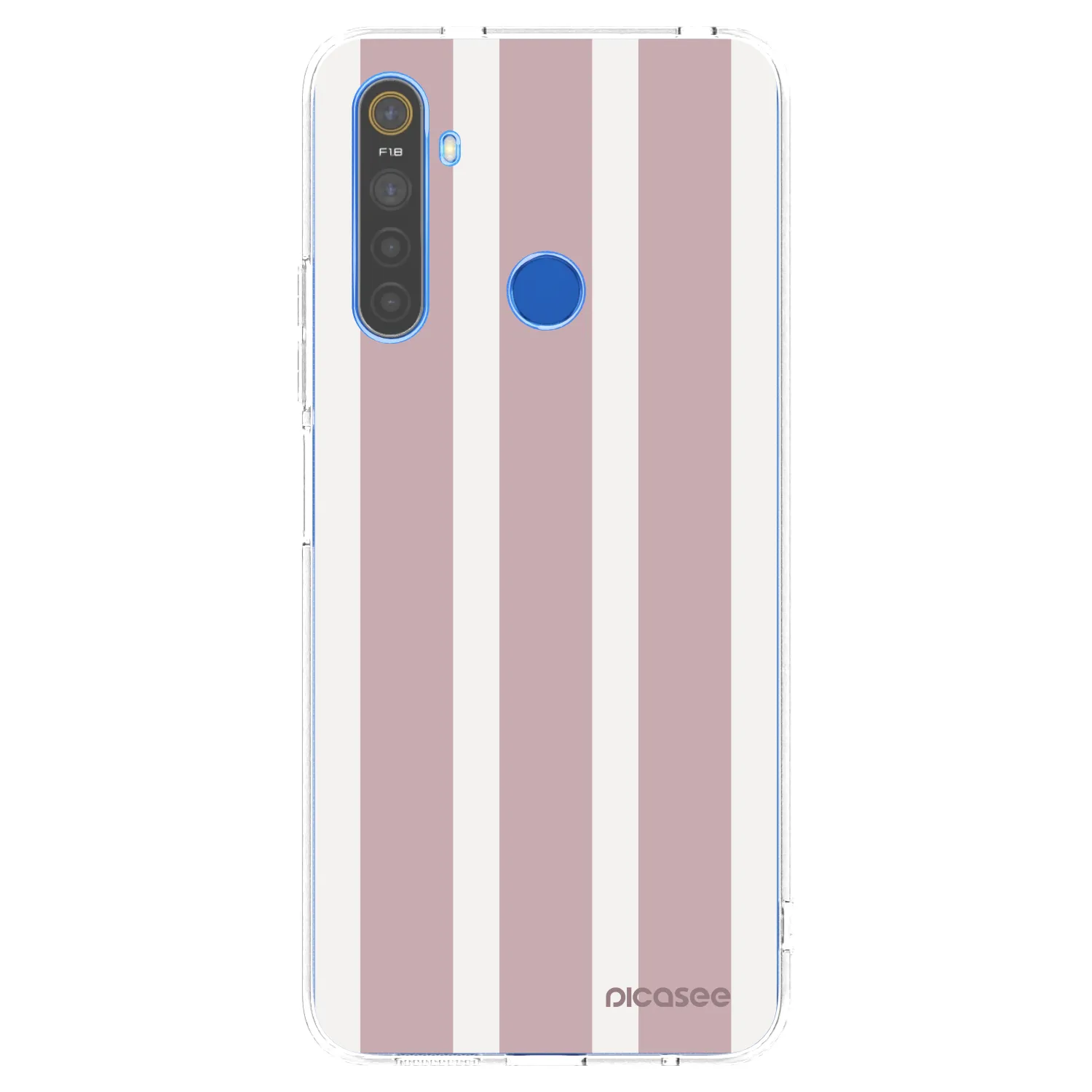 Picasee silikónový prehľadný obal pre Realme 5 - Velvet sun