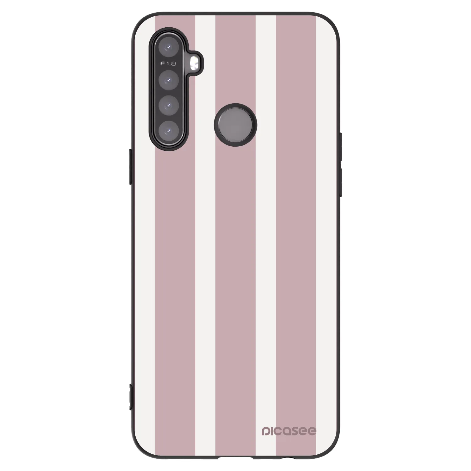 Picasee silikónový čierny obal pre Realme 5 - Velvet sun