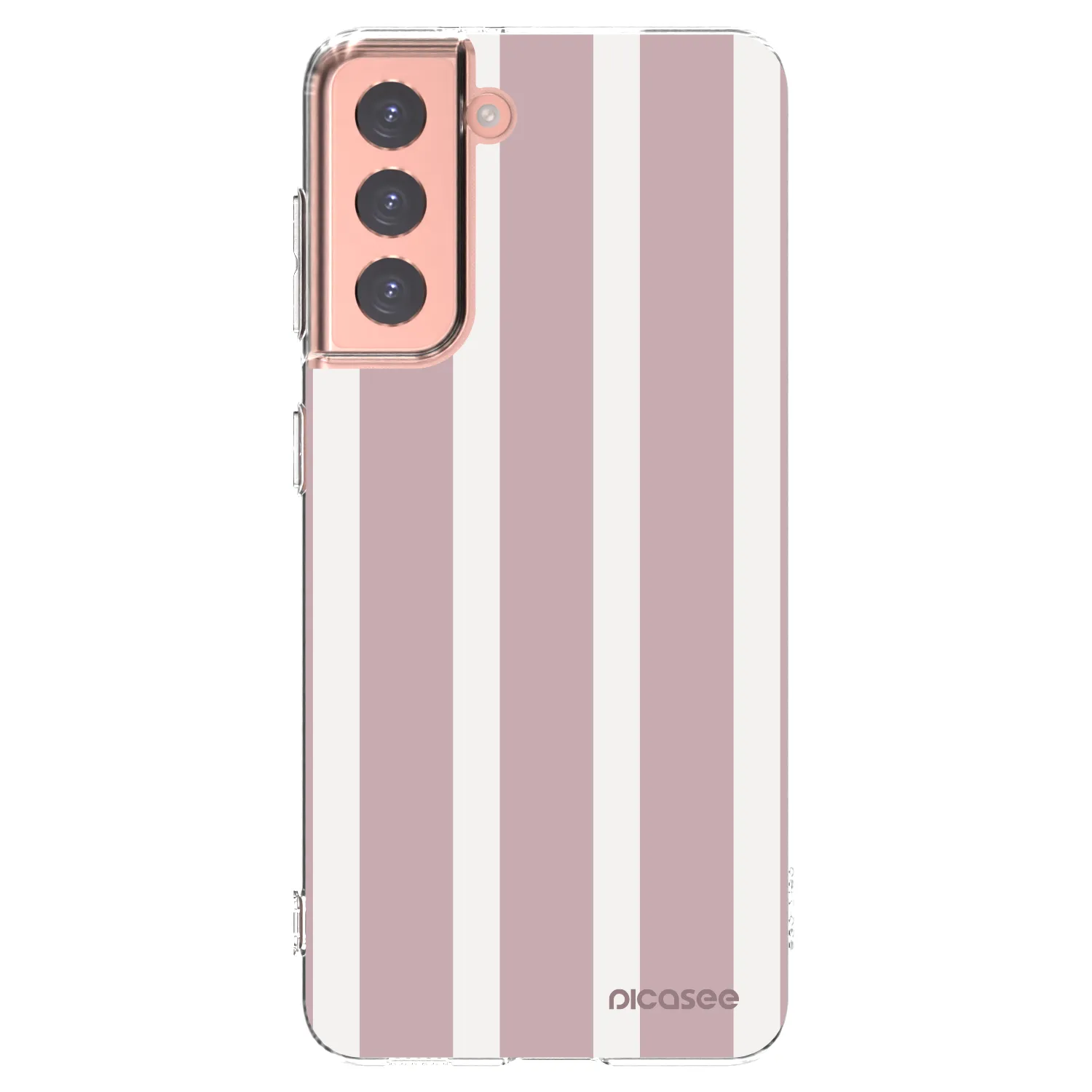Picasee silikónový prehľadný obal pre Samsung Galaxy S21 5G G991B - Velvet sun