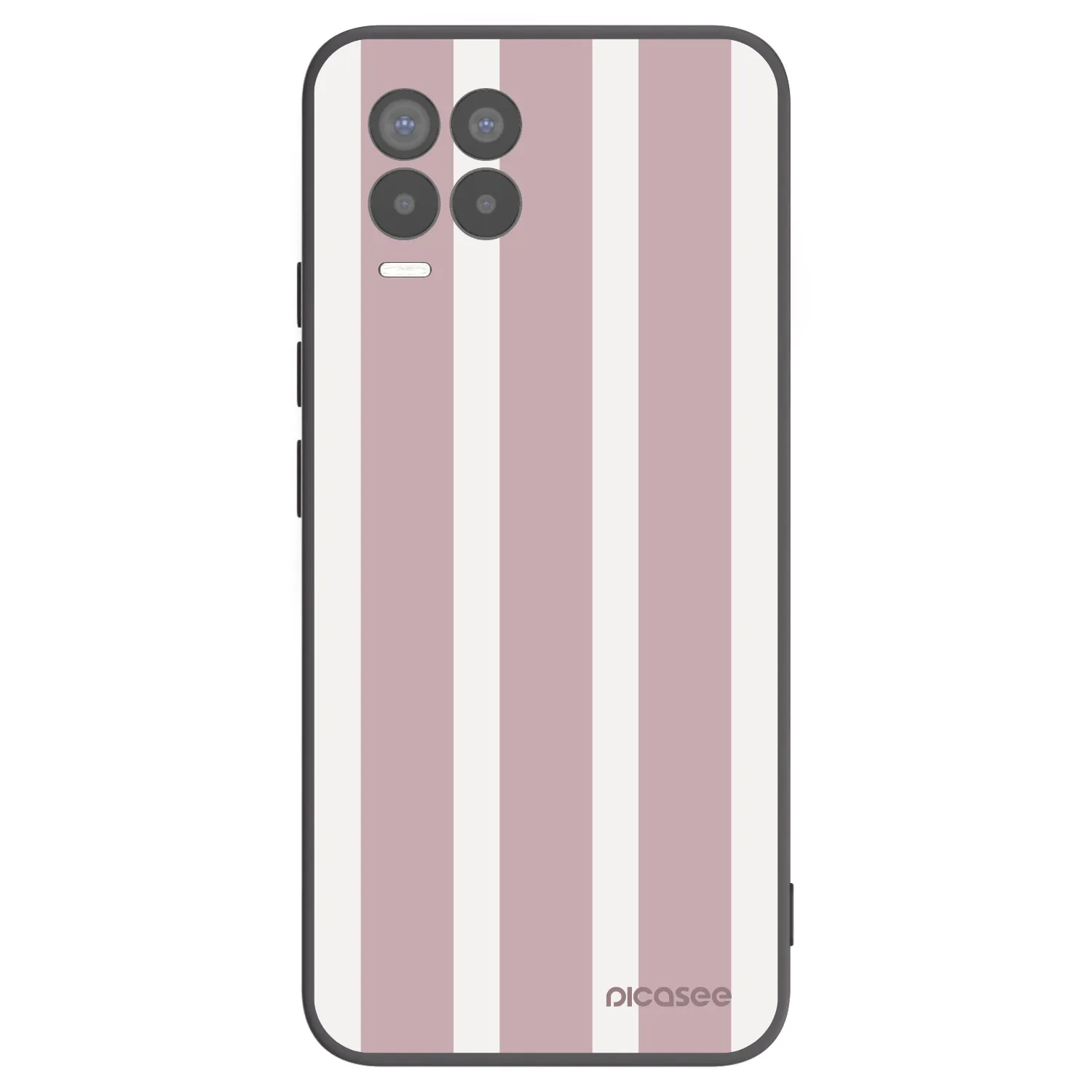 Picasee silikónový čierny obal pre Realme 8 4G - Velvet sun