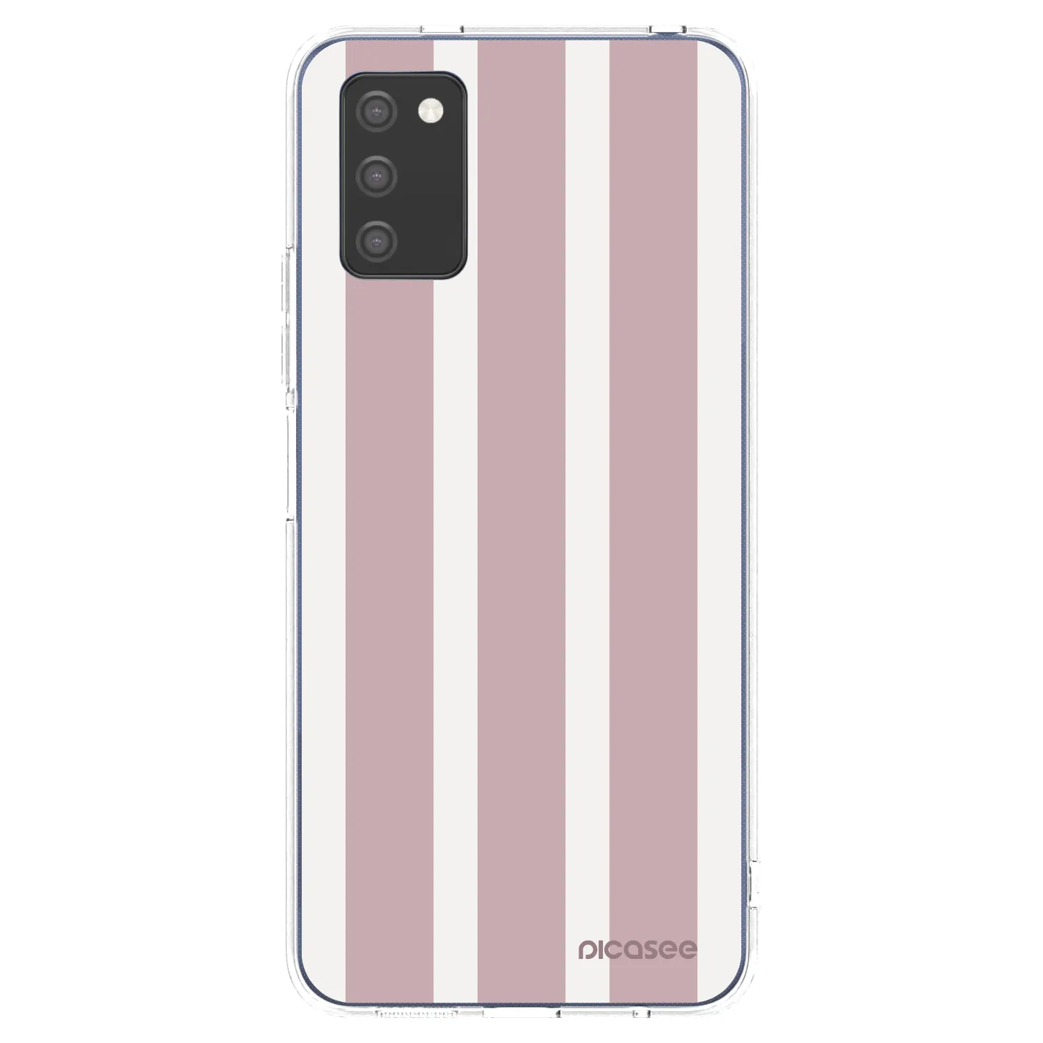 Picasee silikónový prehľadný obal pre Samsung Galaxy A02s A025G - Velvet sun