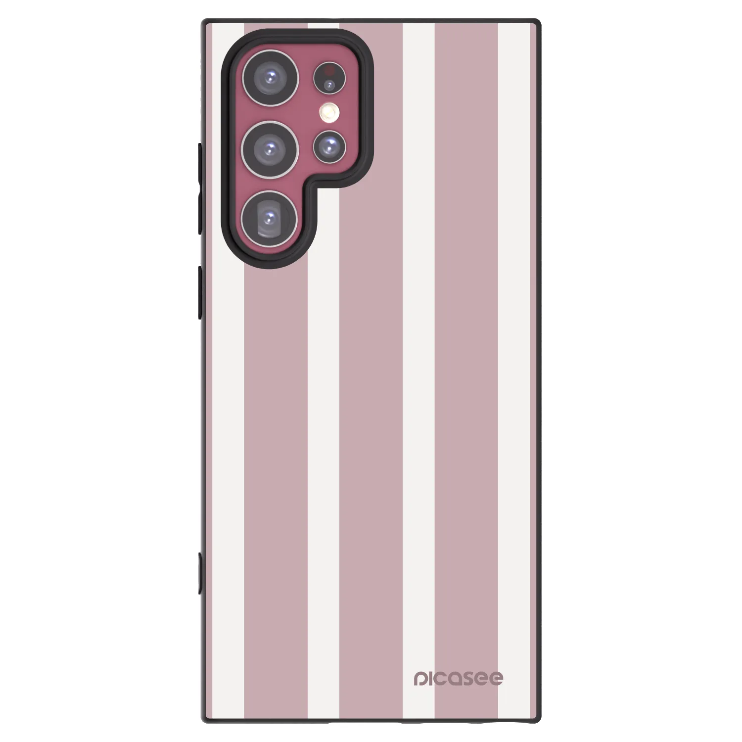 Picasee silikónový čierny obal pre Samsung Galaxy S22 Ultra 5G - Velvet sun