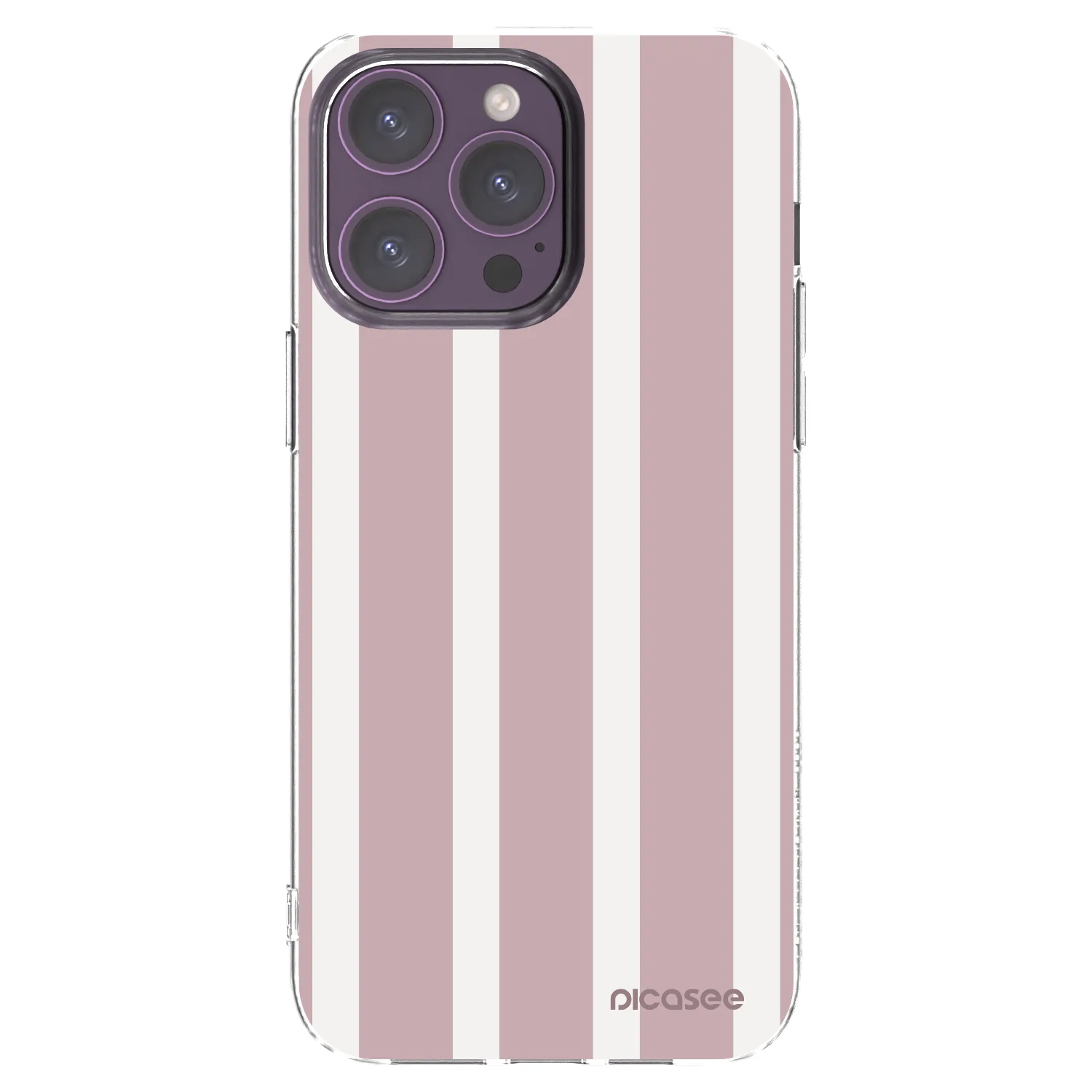 Picasee silikónový prehľadný obal pre Apple iPhone 14 Pro Max - Velvet sun